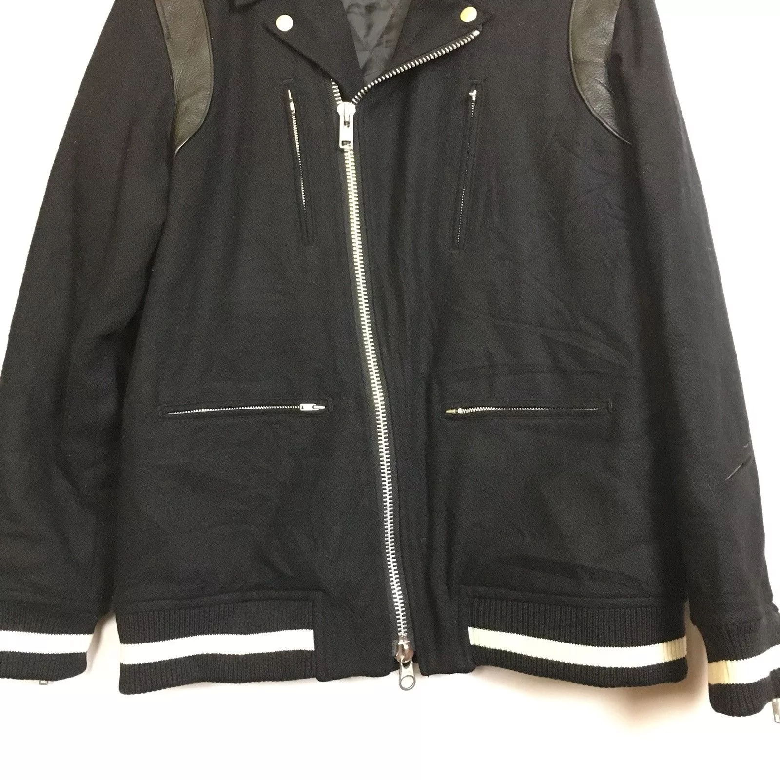 WHIZ LIMITED Light Jackets Whiz Limited Moto Jacket Black