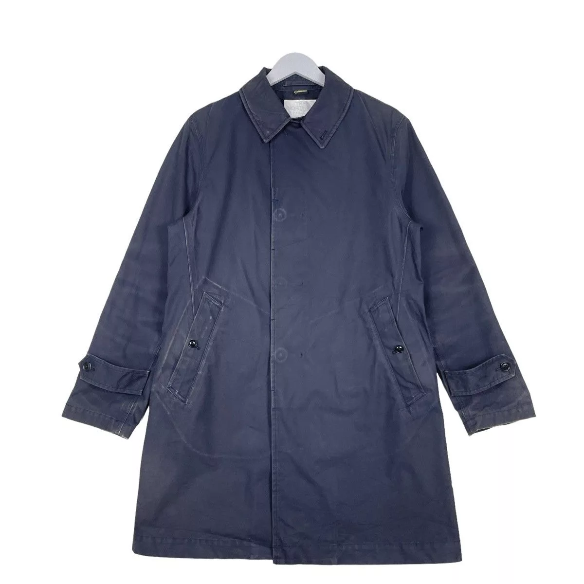Goretex Parkas Goretex × Nanamica × The North Face 💥NANAMICA TNF GORETEX BUTTON NAVY JACKET Blue