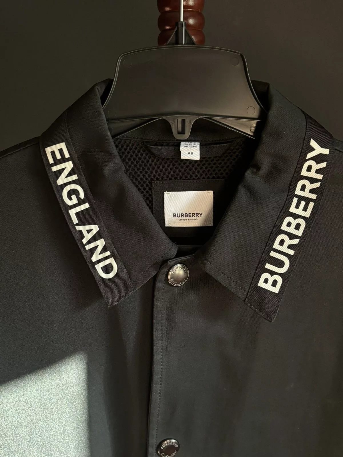 Burberry Light Jackets Burberry Jacket Black