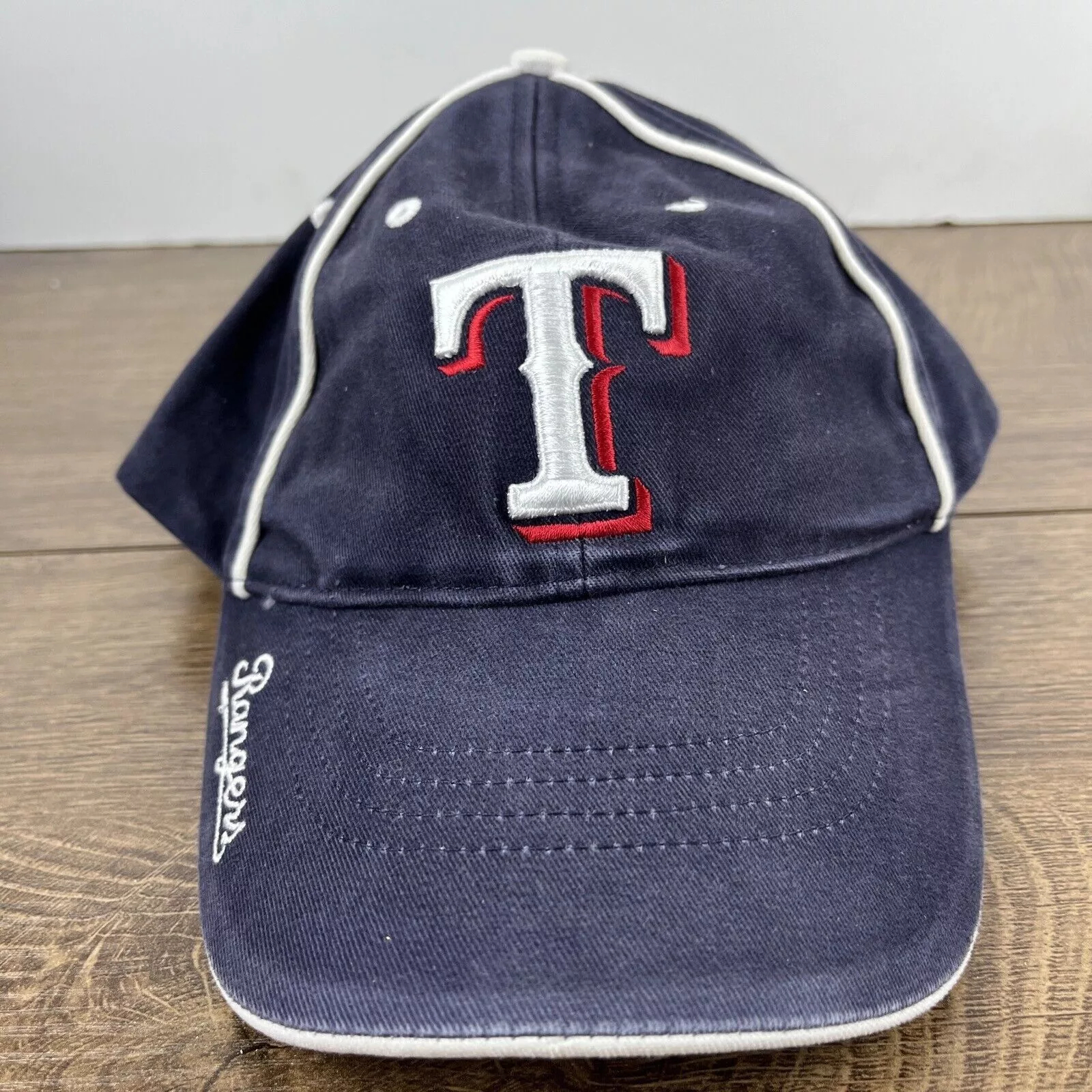 Other Hats Other Texas Rangers MLB Hat Rangers Blue Hat Adjustable Blue Adult