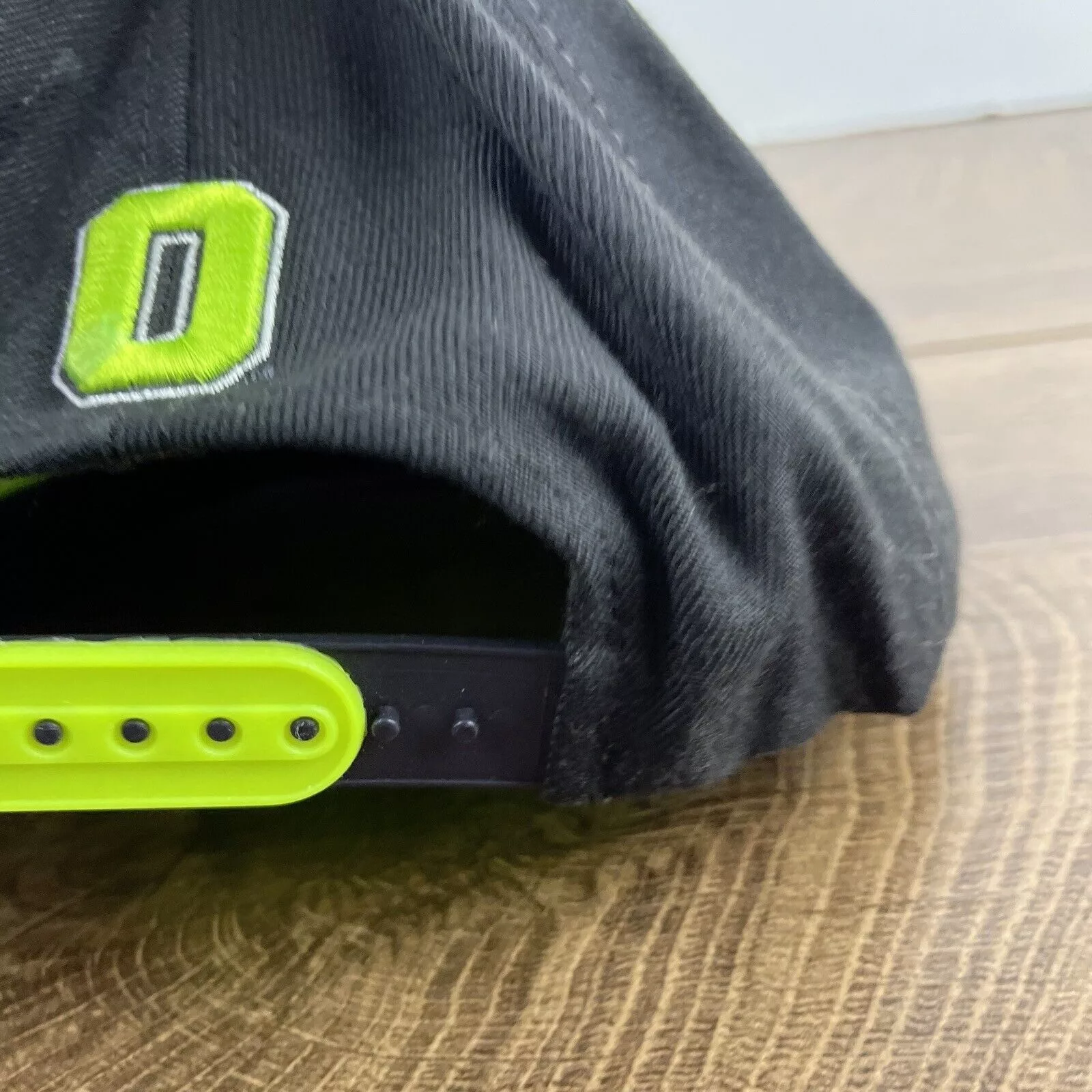Other Hats Other Oregon Ducks Gray Green Hat Snapback Green Adjustable Hat Ad