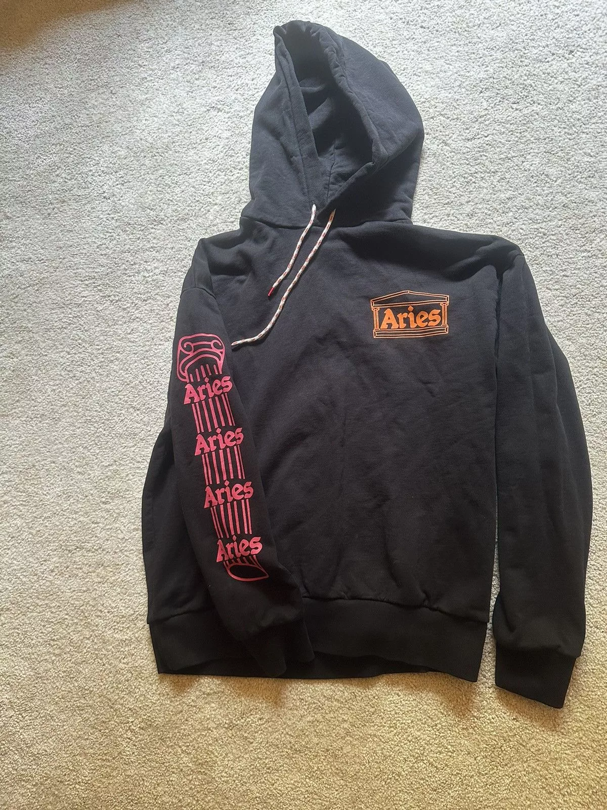 Aries Sweatshirts Hoodies Aries hoodie Black