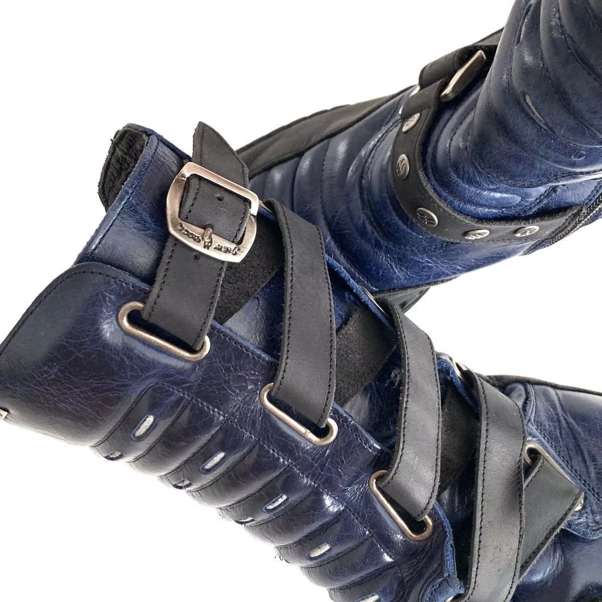 New Rock Boots New Rock Blue Boots Vintage Black