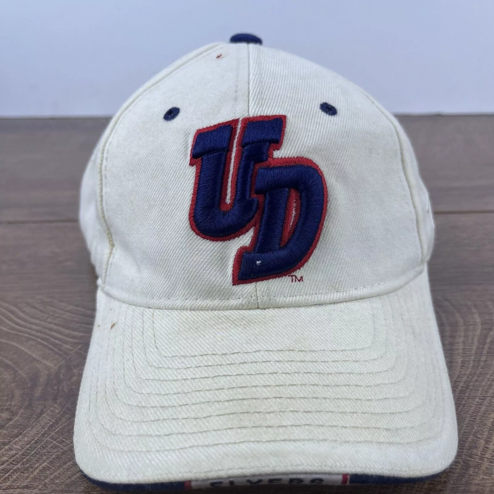 Other Hats Other Dayton Flyers Hat White Cap UD Flyers Hat Adjustable Hat Whi
