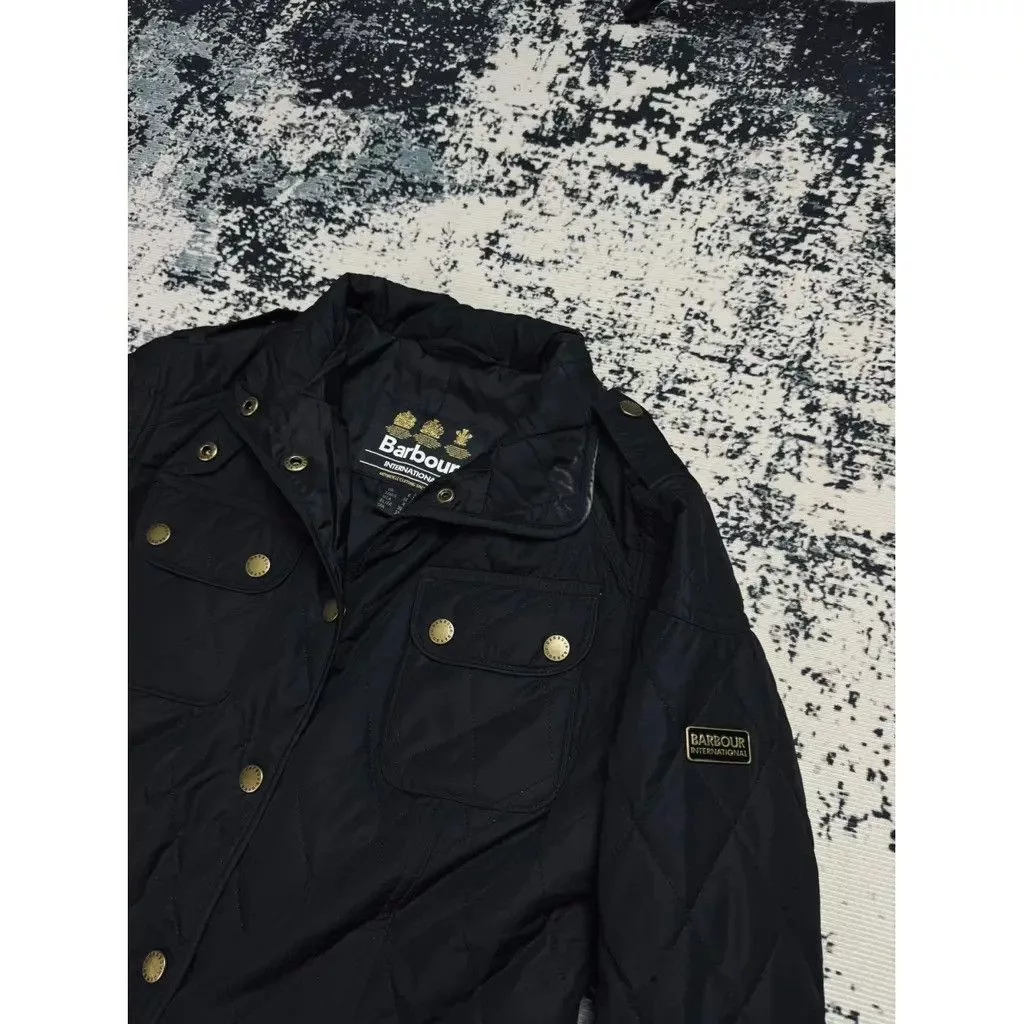Barbour Jackets Barbour Jacket Puffer Black Size 36