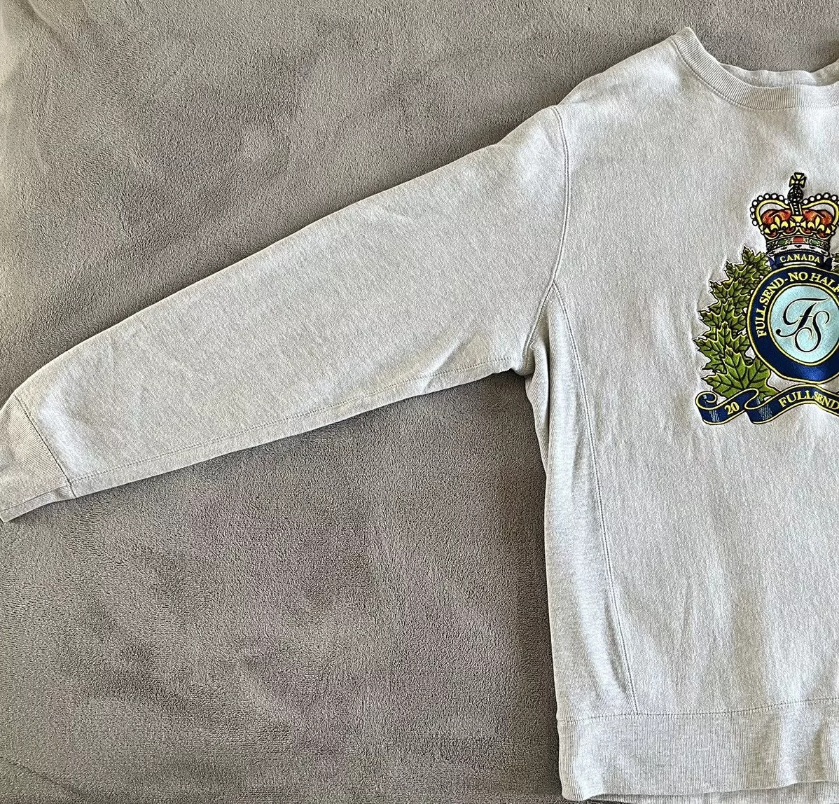 Full Send Sweaters Knitwear Full Send Nelk Boys - Canada Sweatshirt 2020 (Grey) Gray