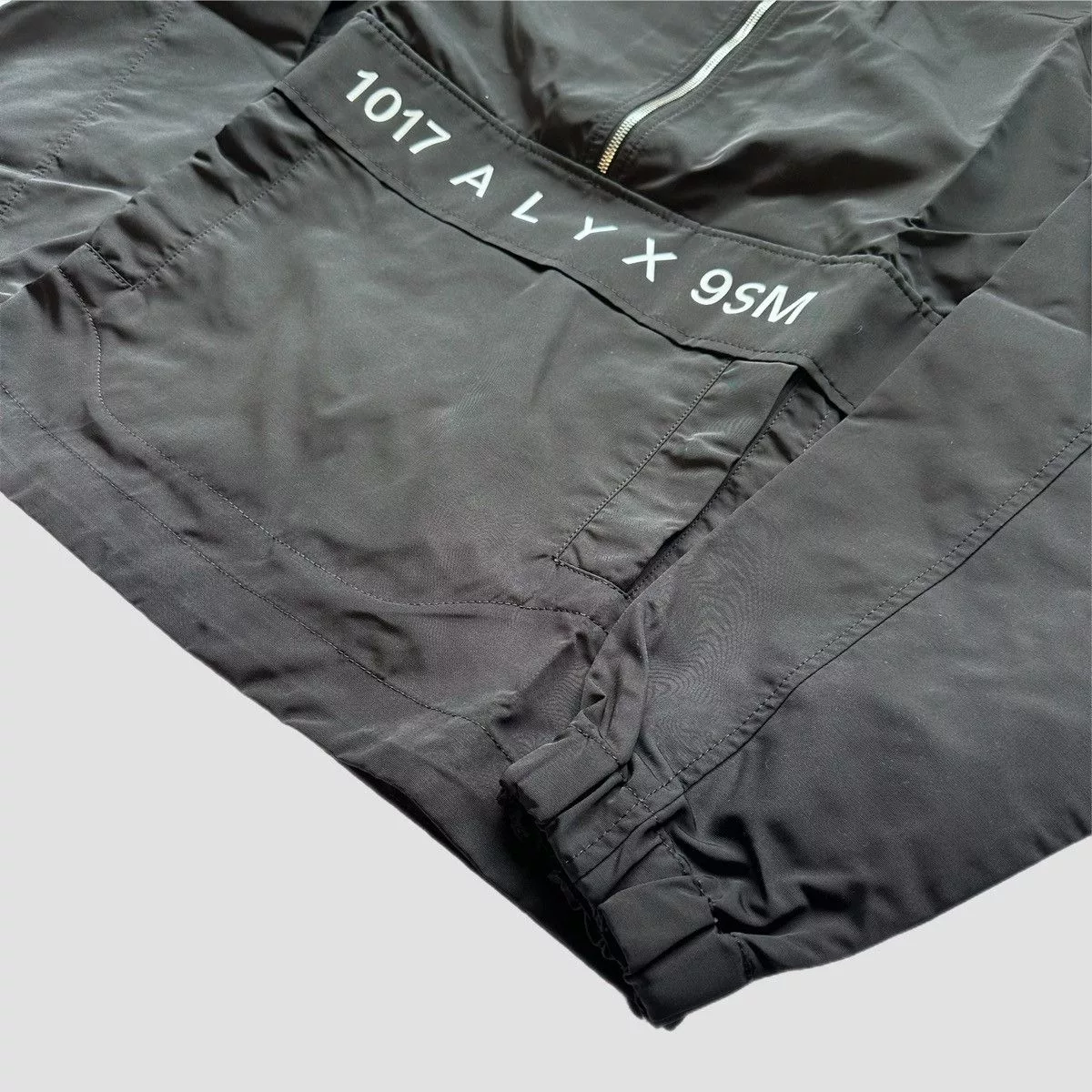1017 ALYX 9SM Light Jackets 1017 ALYX 9SM Track Windbreaker Black