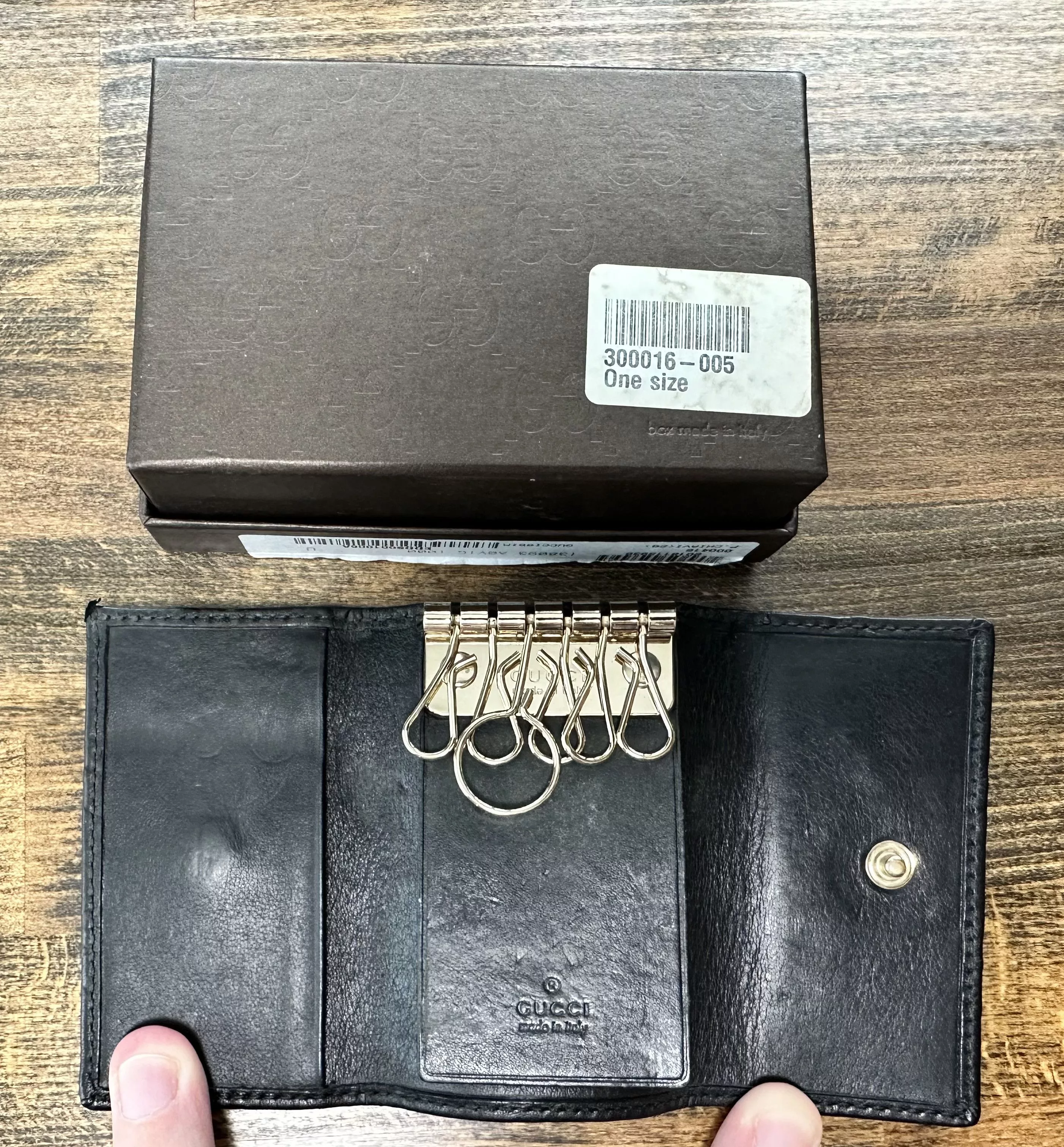 Gucci Wallets Gucci P. Chiavi Keyholder Black
