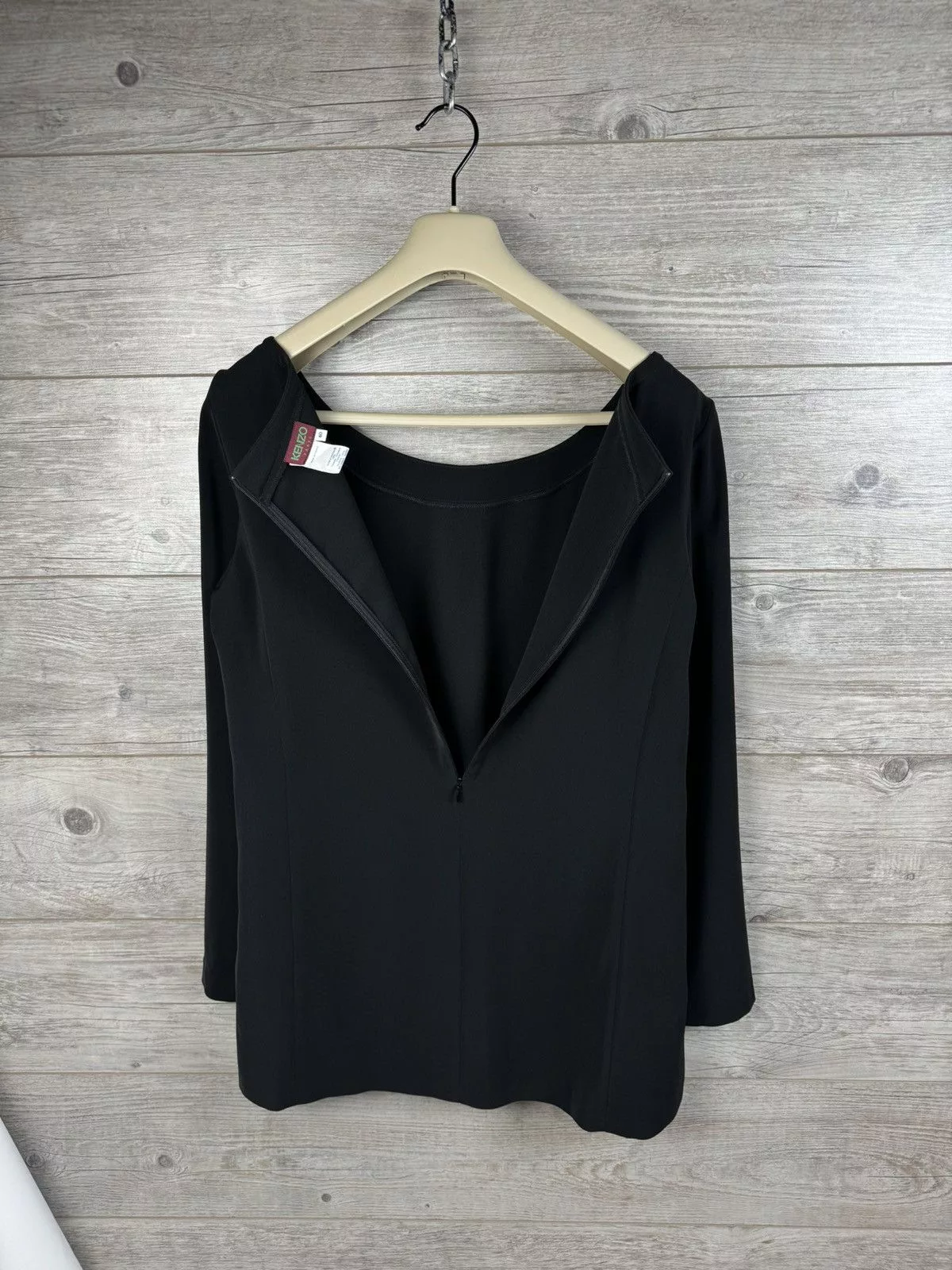 Kenzo Blouses Kenzo × Vintage Kenzo Paris vintage Women Size 40 Black Luxury