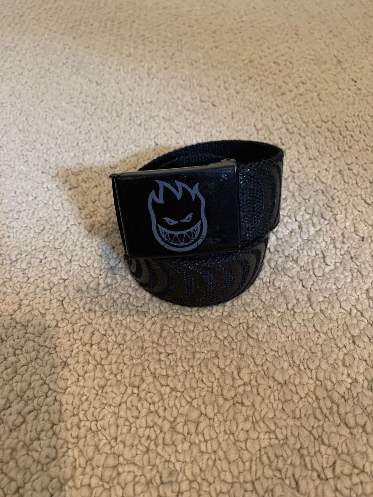 Spitfire Belts Spitfire Spiral Belt Black