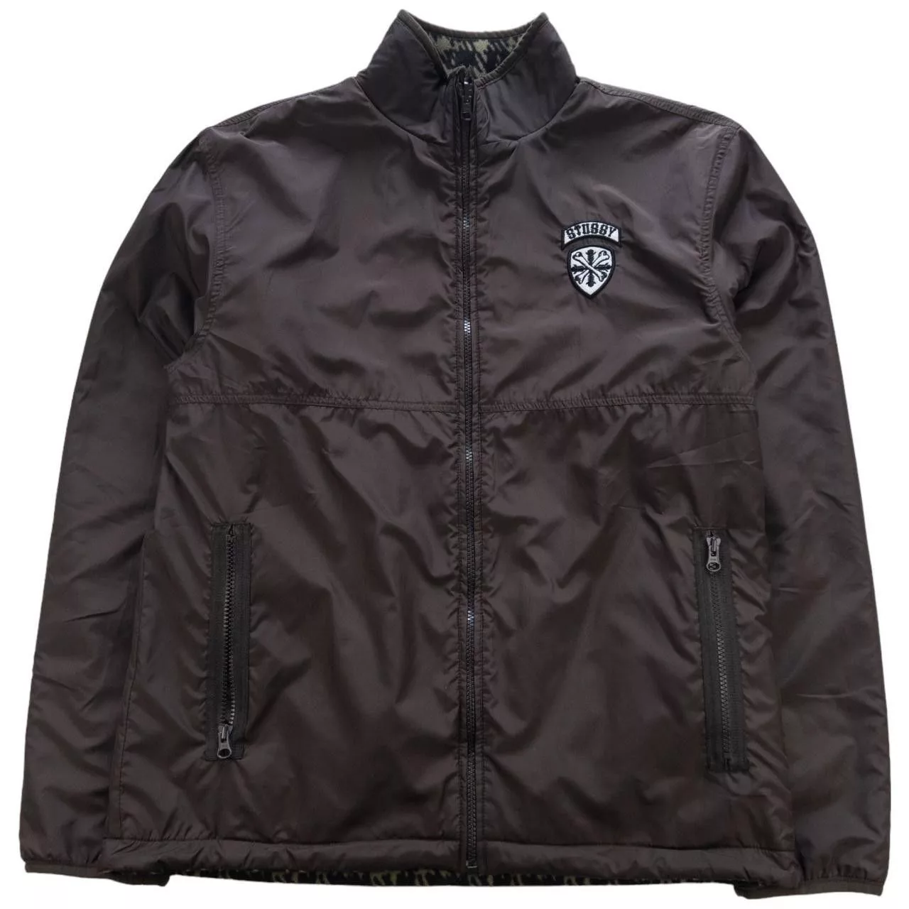 Stussy Light Jackets Vintage Stussy Reversible Jacket Size L Brown