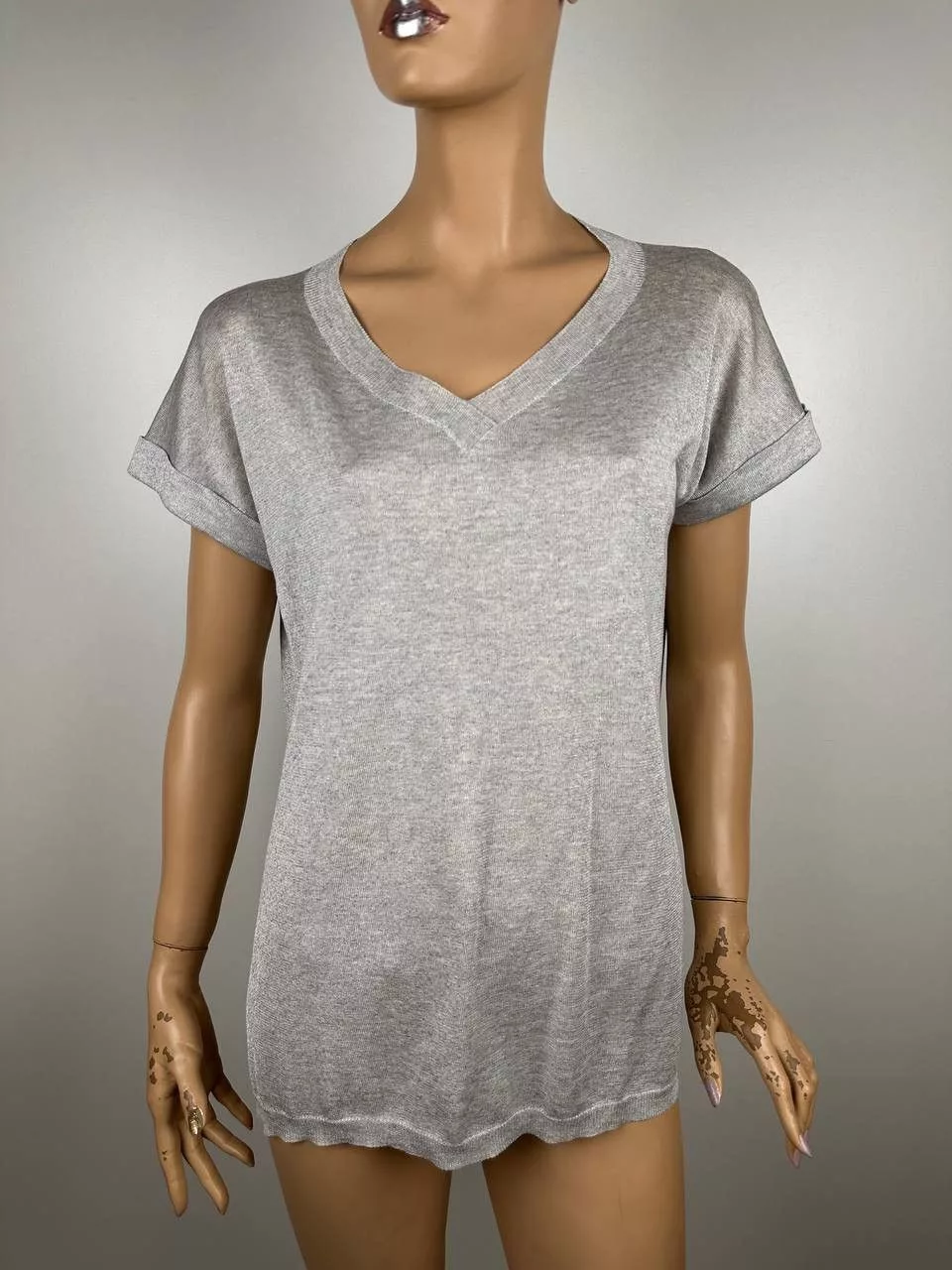 Panicale Short Sleeve T Shirts T-shirt Panicale Gray