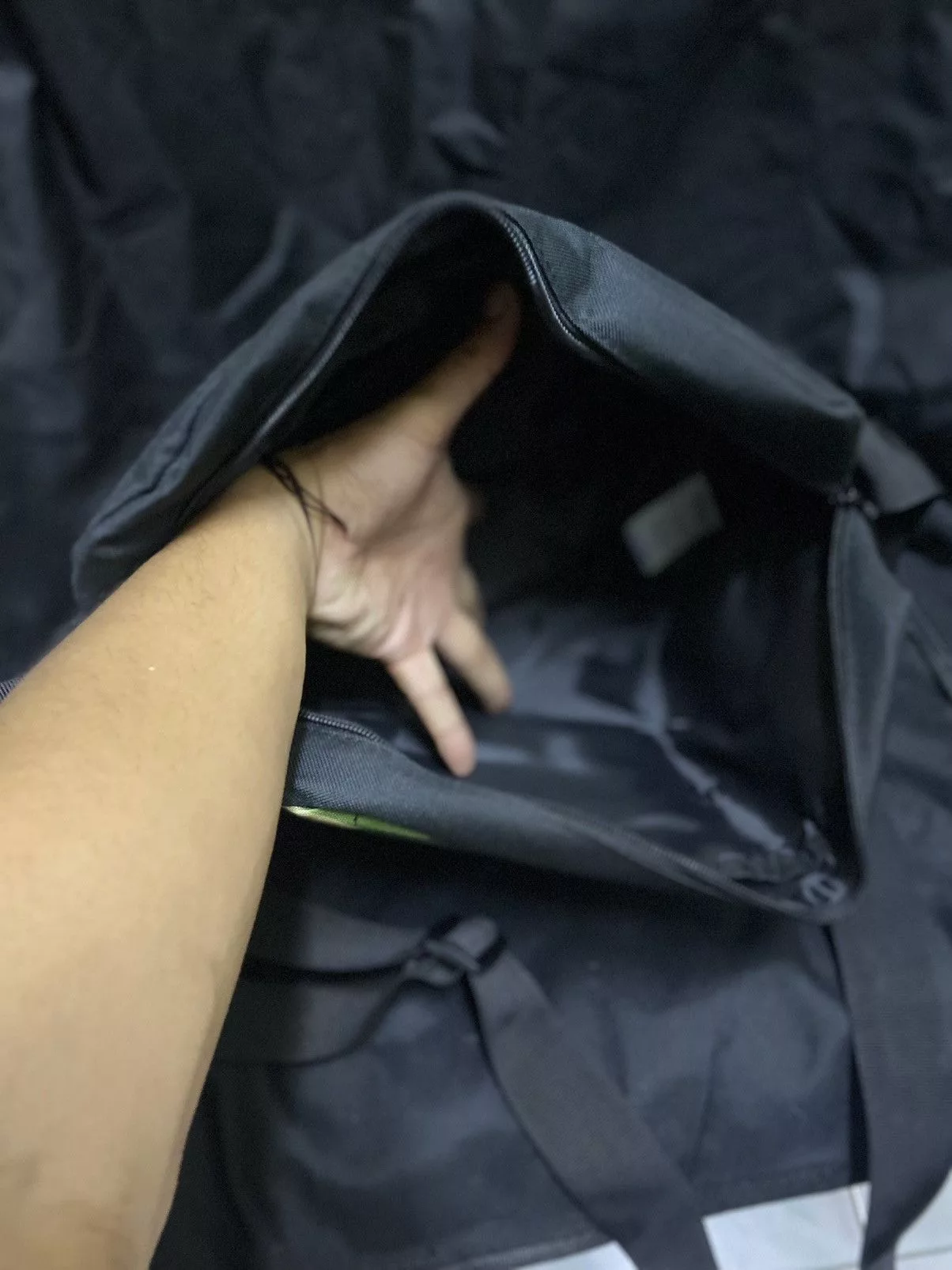 Bape Bags Luggage Bape Messenger Bag Black