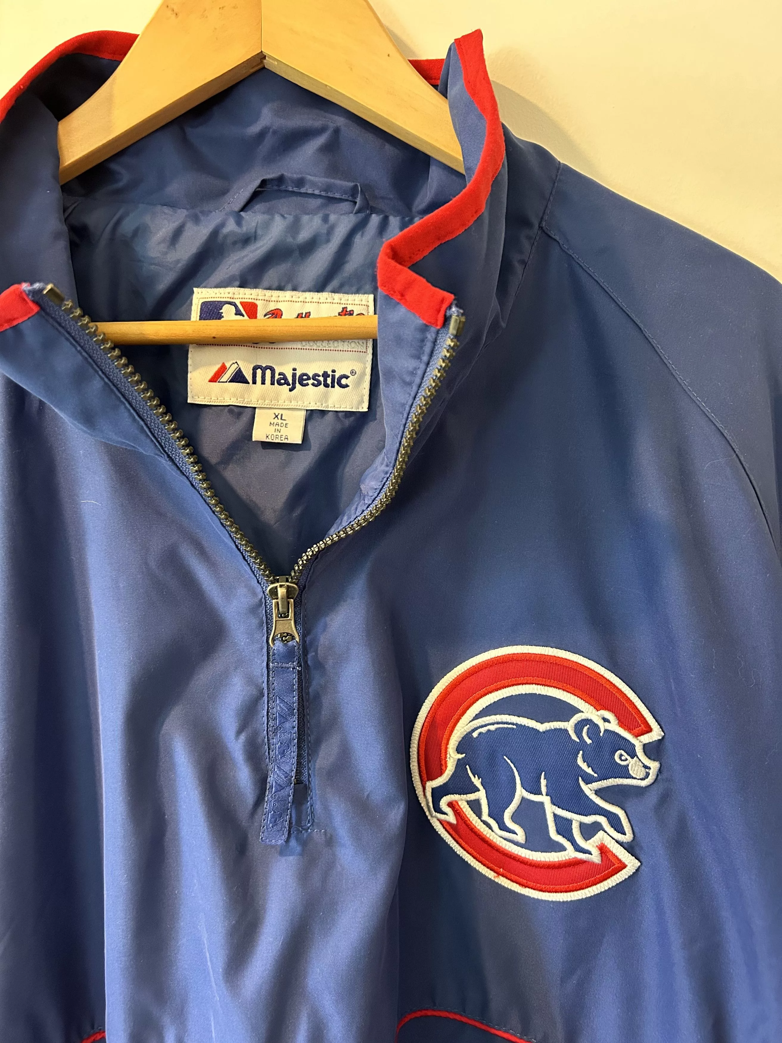 MLB Light Jackets MLB Chicago Cubs Windbreaker Blue