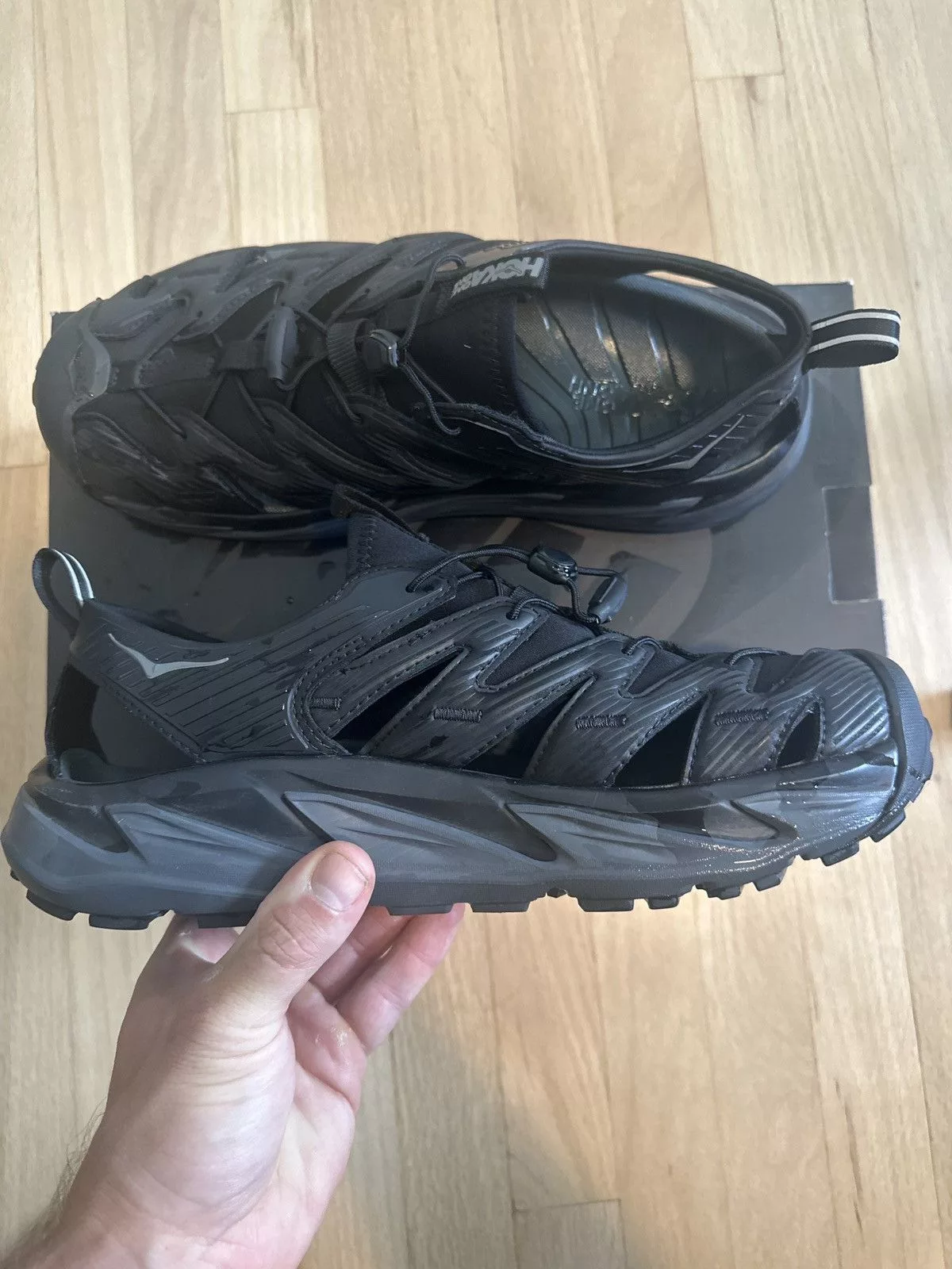 Hoka Sandals Hoka Hopara I - black - size 11 - barely worn
