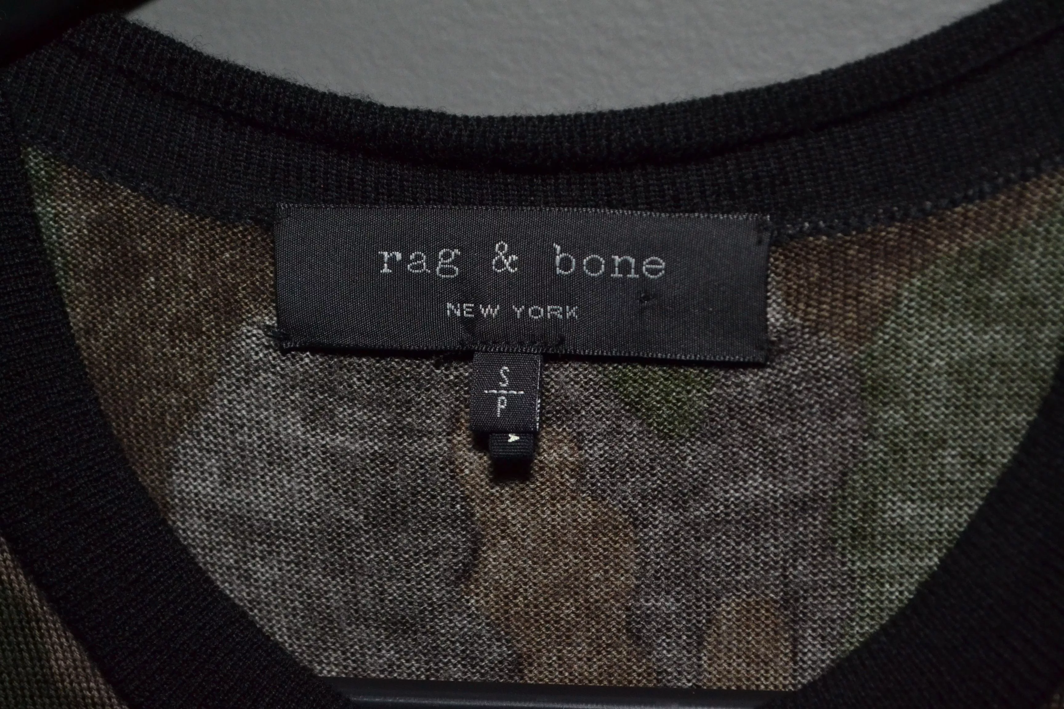 Rag & Bone Sweaters Knitwear Rag & Bone Thin Wool Camouflage Camo Sweater S Jumper Multi