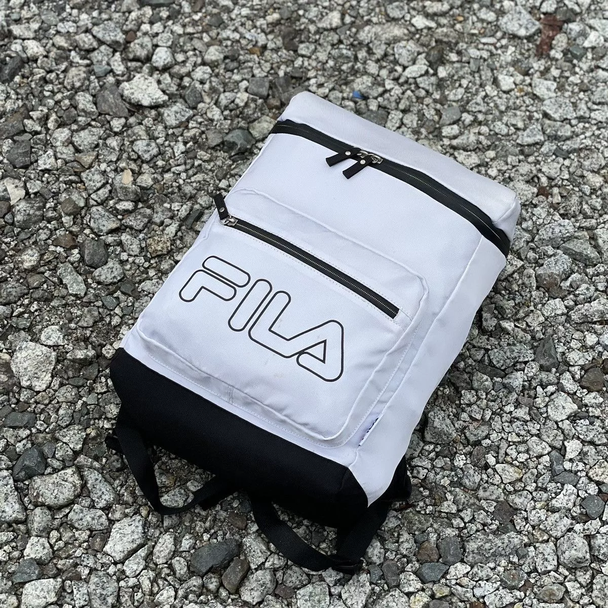 Fila Bags Luggage Fila Tanker Backpack White