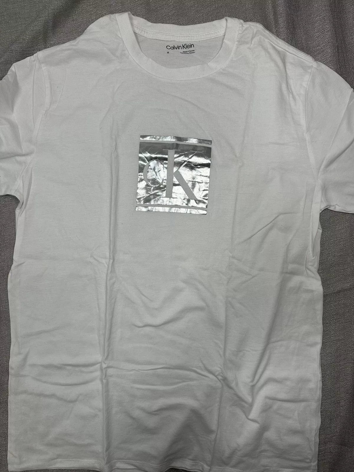 Calvin Klein Short Sleeve T Shirts Calvin klein t White