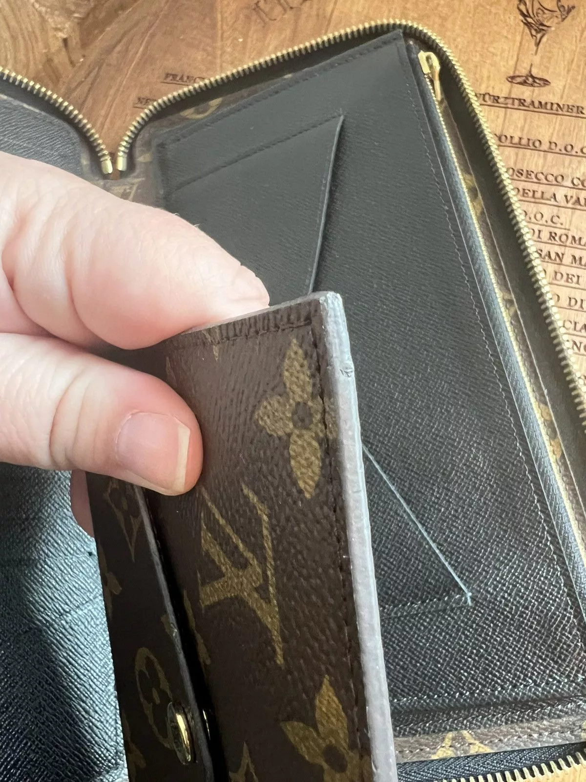 Louis Vuitton Wallets Louis Vuitton Daily Organizer Wallet Brown