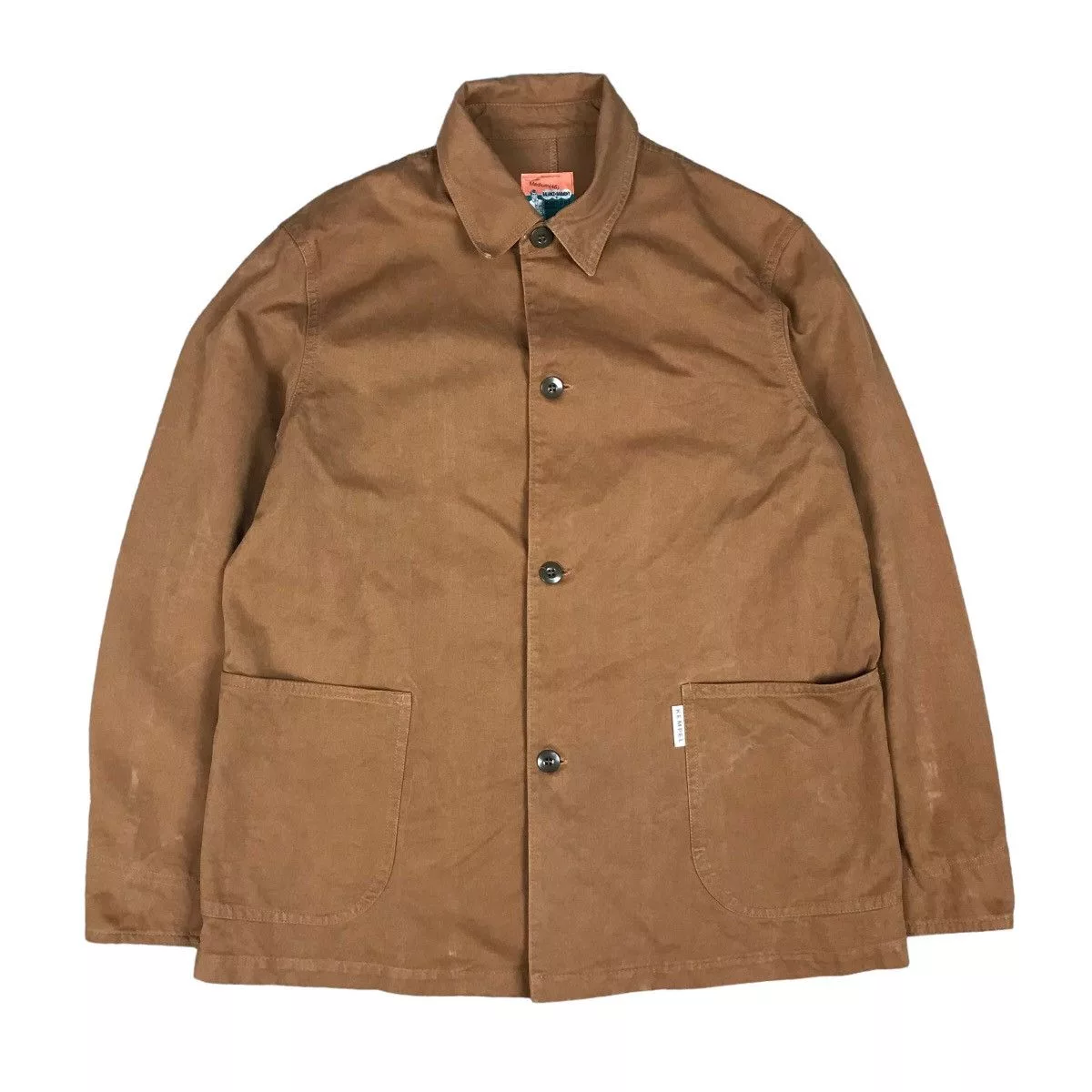 Vintage Denim Jackets Vintage KEMPEL MADE IN GERMANY BUTTON JACKET Brown Workwear