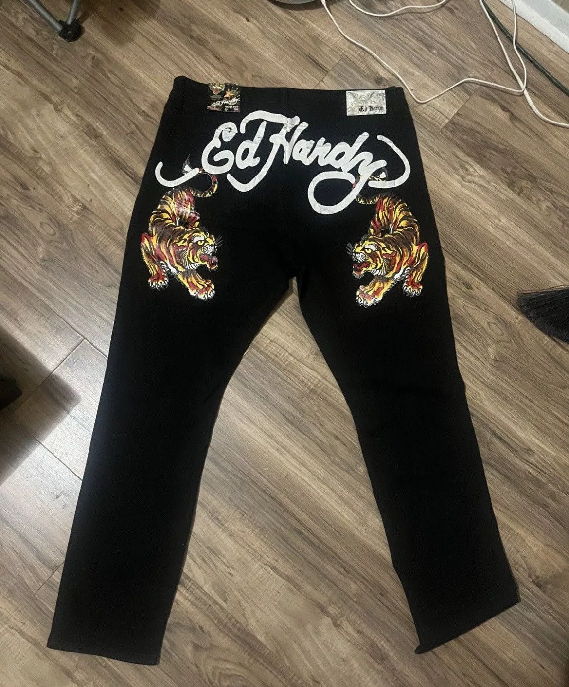 Ed Hardy Denim ED HARDY PANTS Black