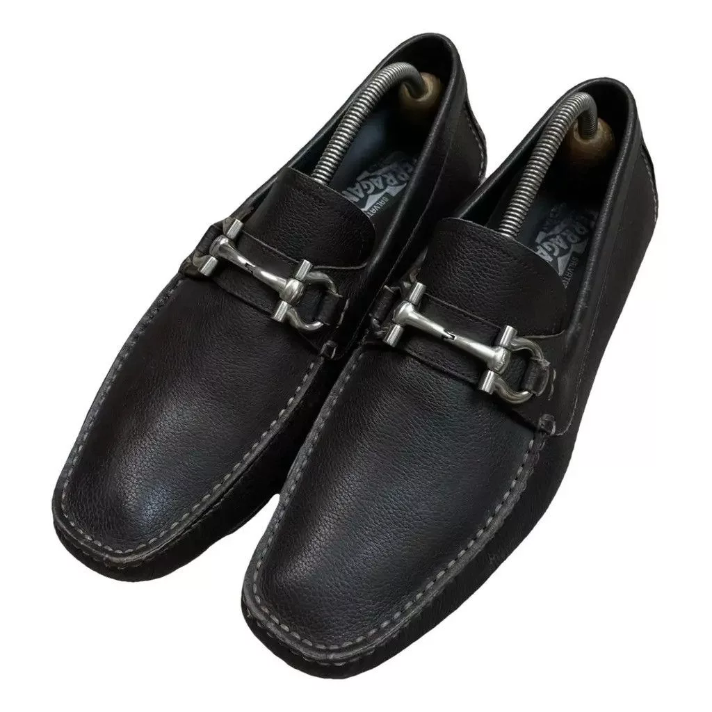 Salvatore Ferragamo Slip Ons Salvatore Ferragamo Slip On Shoes Size: 8 fit 42 Brown