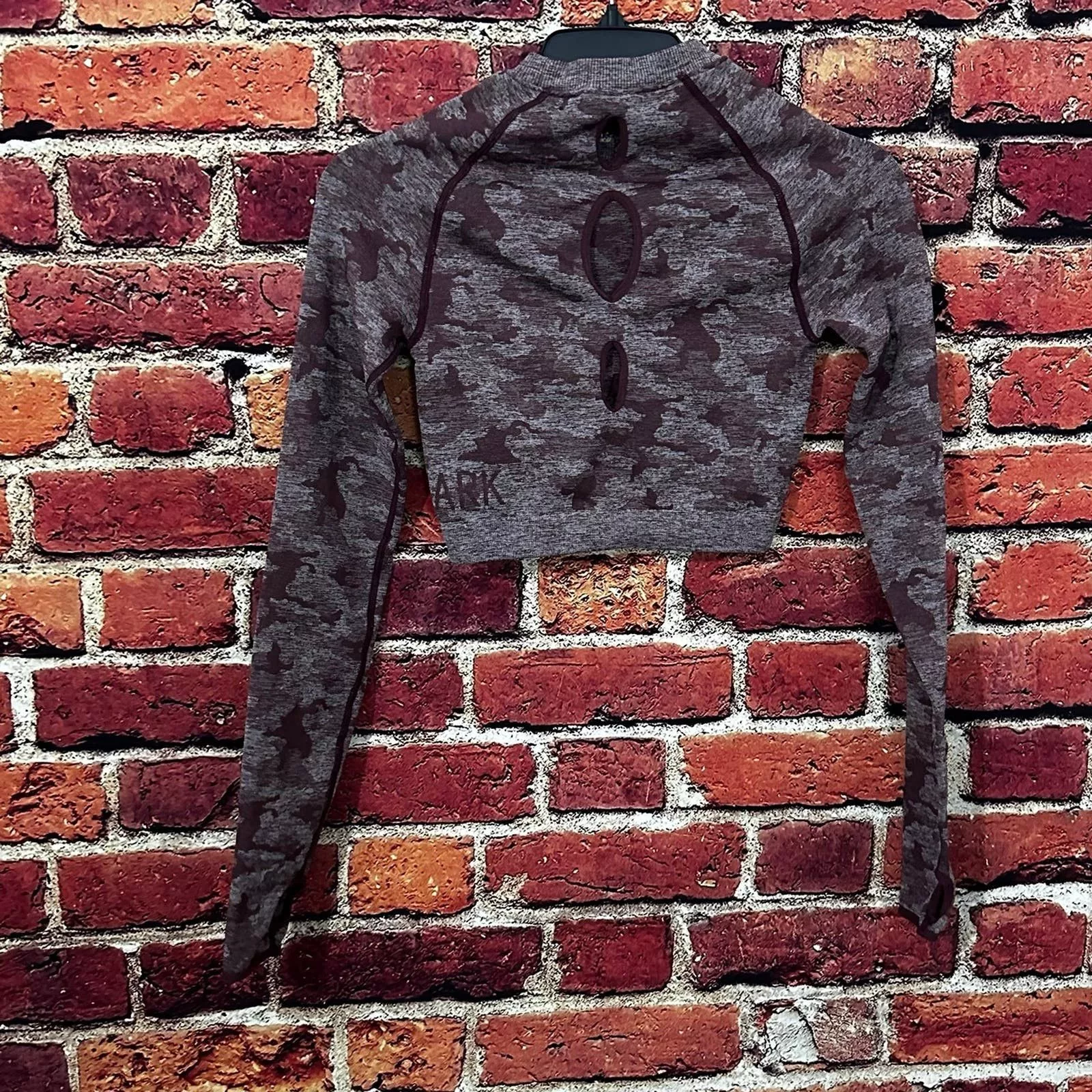 Gymshark Tank Tops Gymshark long sleeve workout top Brown