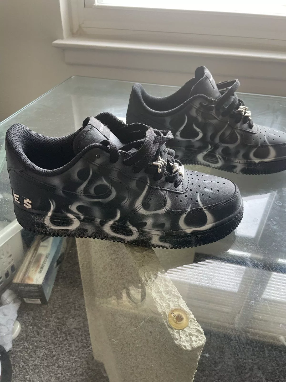 Nike Low Top Sneakers Nike Air Force 1 Custom Black