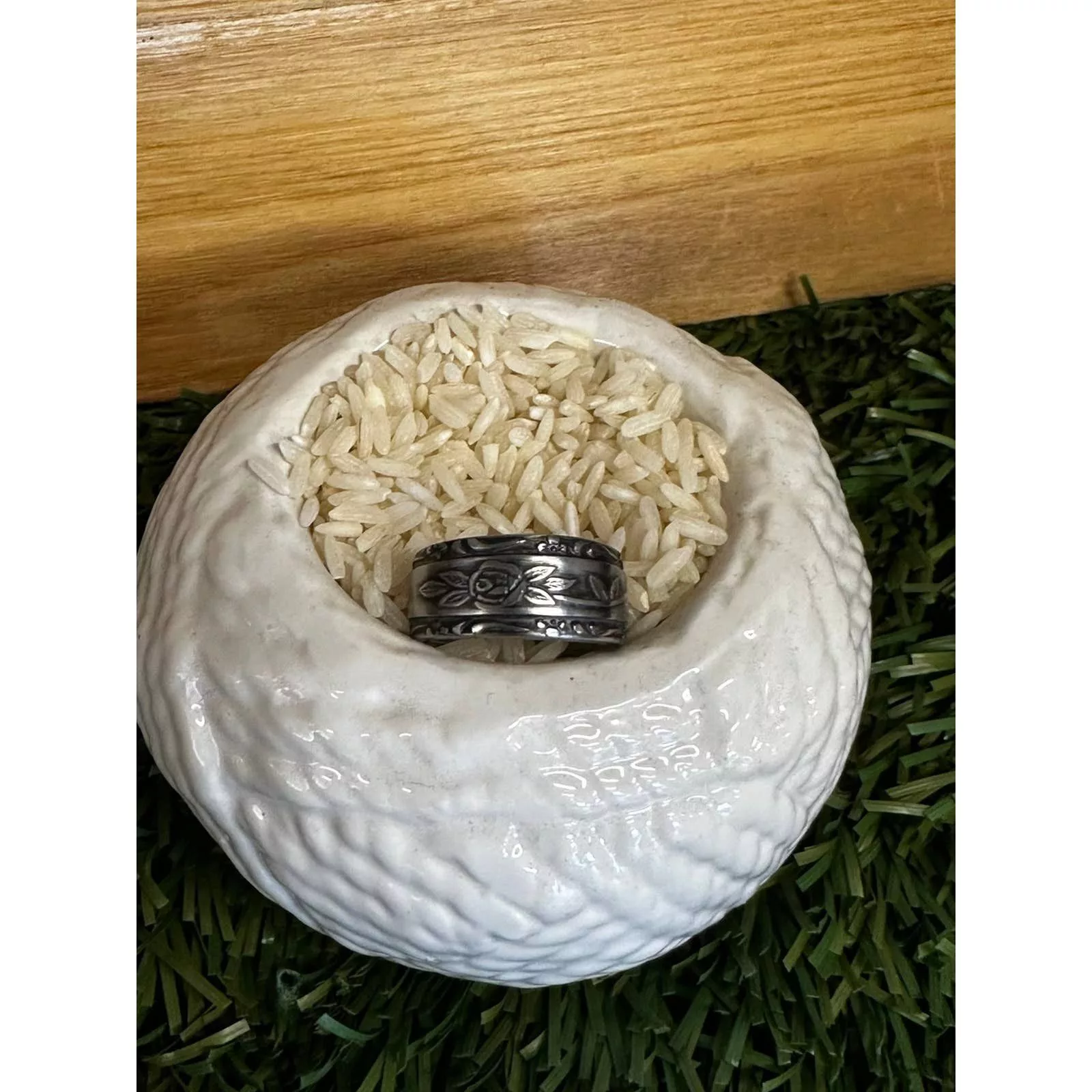 Handmade Rings Handmade Ring size 7.5 Silver