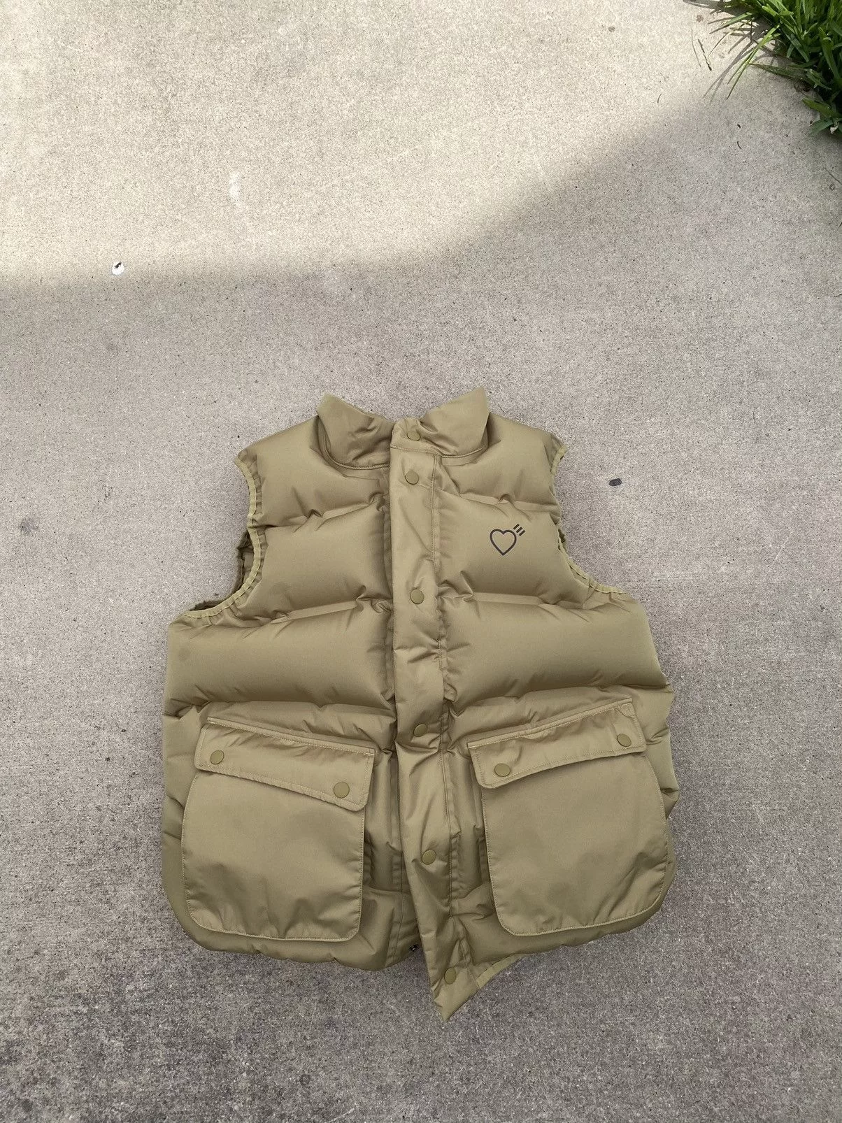 Human Made Vests HUMAN MADE INFLATABLE VEST Beige