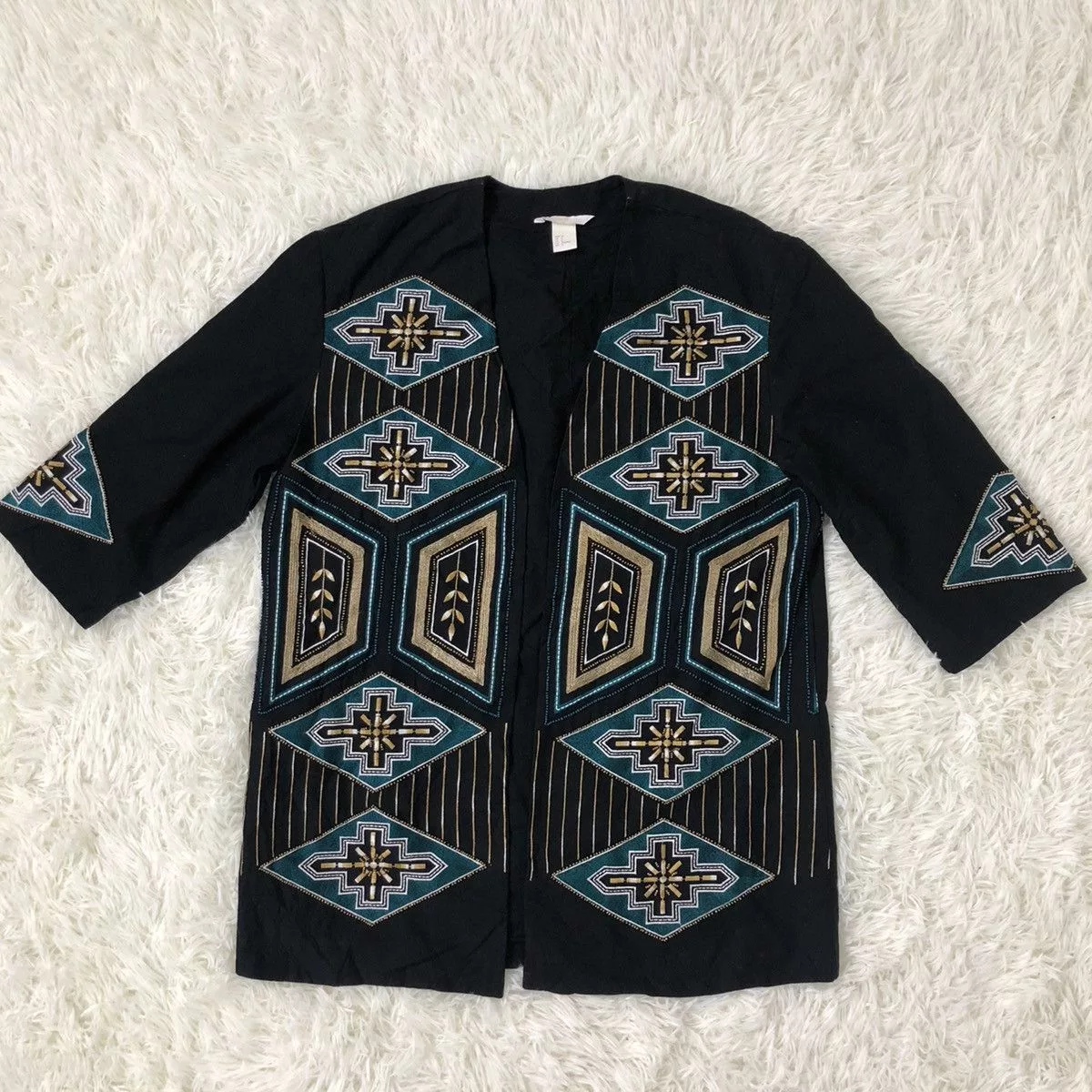 H&M Light Jackets H&M × Vintage H&M BUTTON LEFT LIGHT JACKET Multi