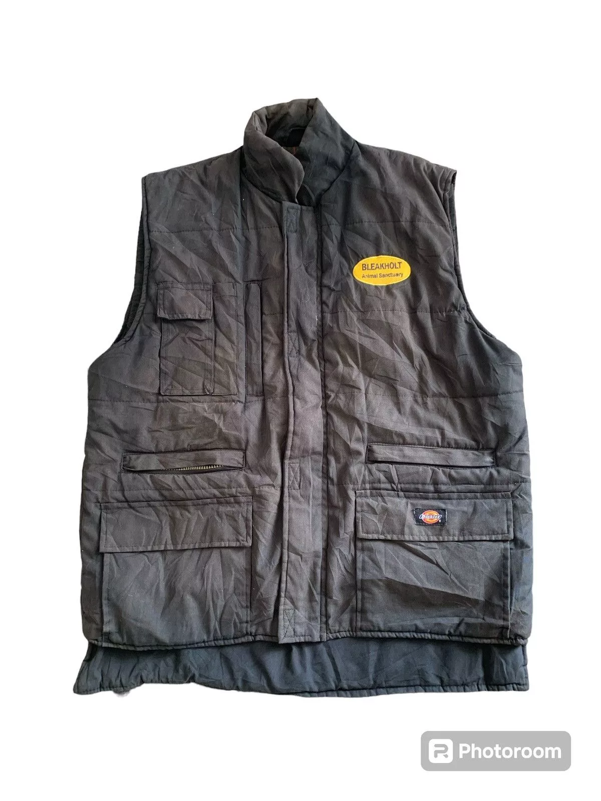 Dickies Vests Dickies × Vintage vintage dickies vest jacket Black Streetwear