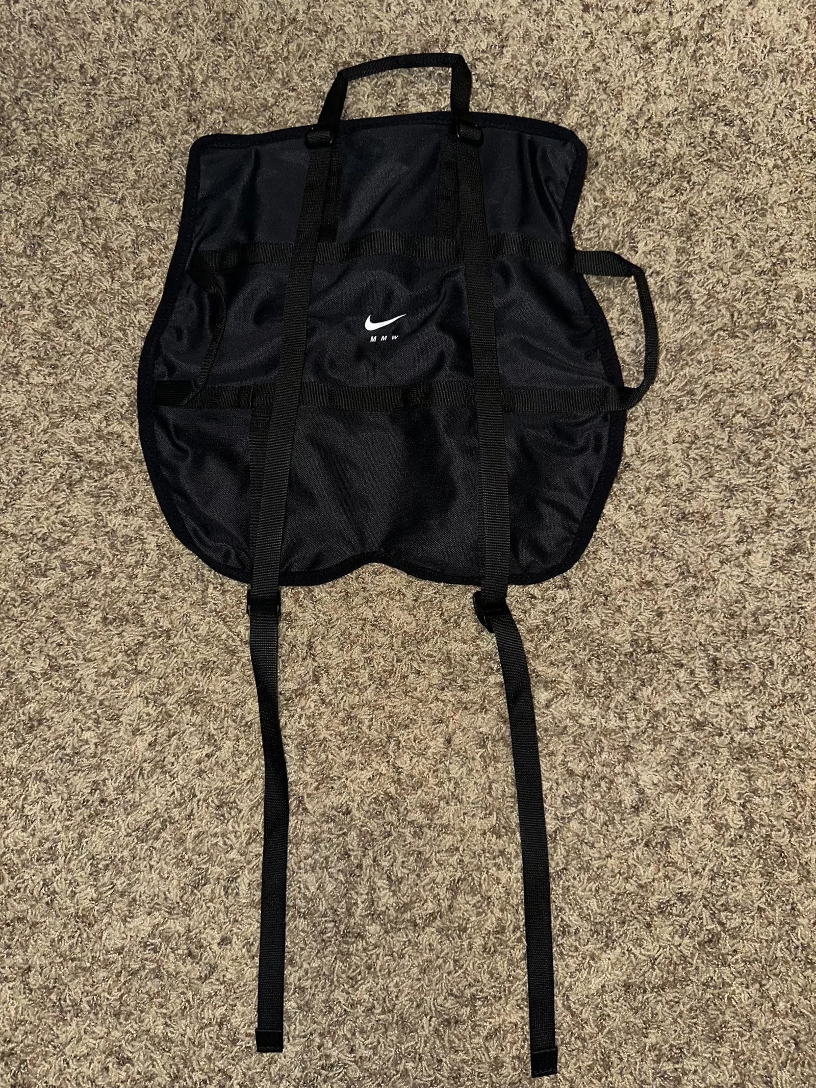 Nike Bags Luggage MMW x NikeLab Black Drawstring Shoe Backpack Bag