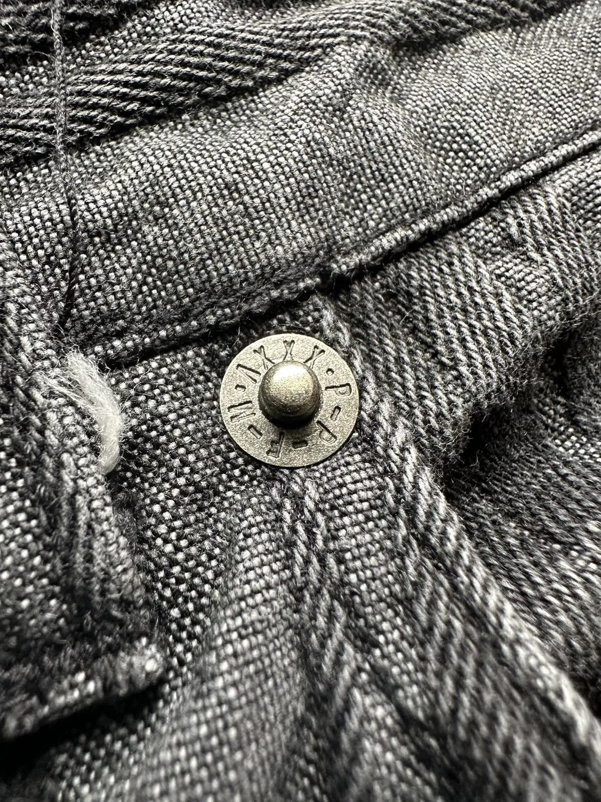 PPFM Denim 2003 PPFM twill cargo denim Black