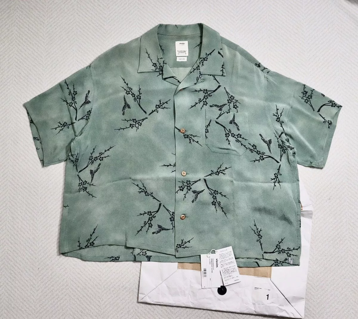 Visvim Shirts Button Ups Visvim 22aw Harmon Shirt Ren Green