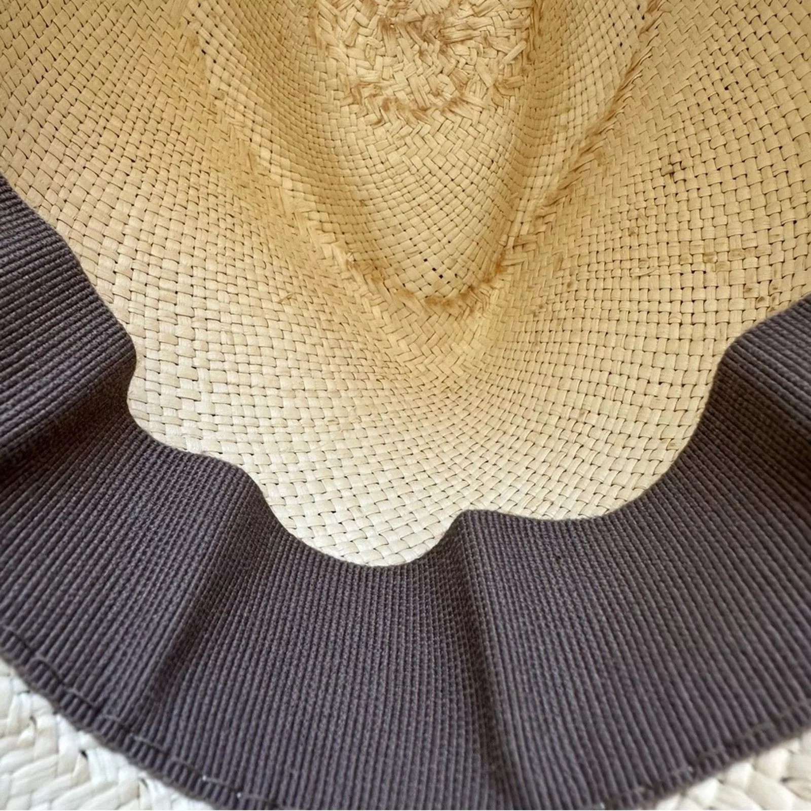 Brunello Cucinelli Hats NEW!!! Brunello Cucinelli straw hat Retail 1450$ Authentic Gray