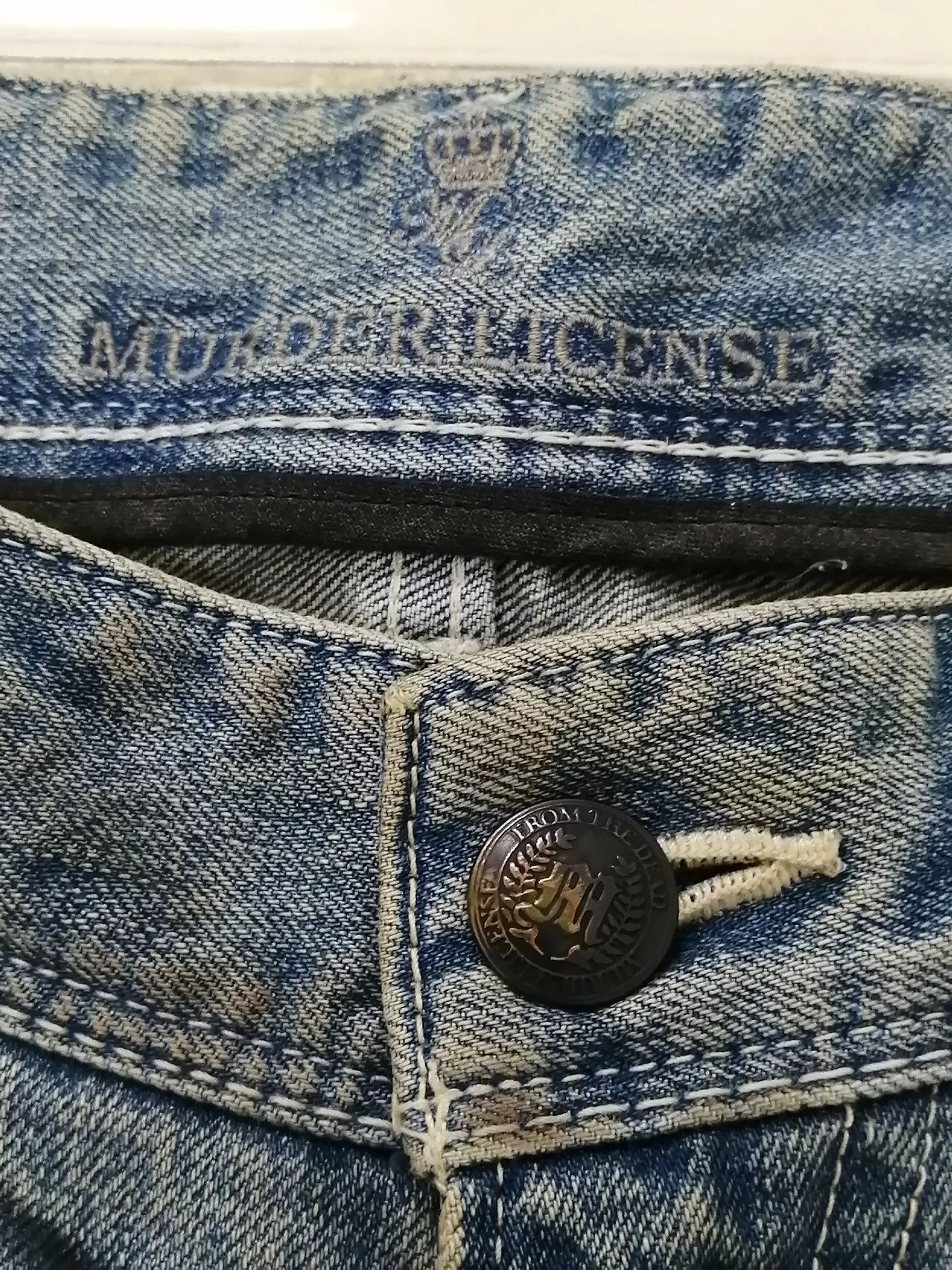 Murder License Denim Murder License Mens Jeans Multi Streetwear