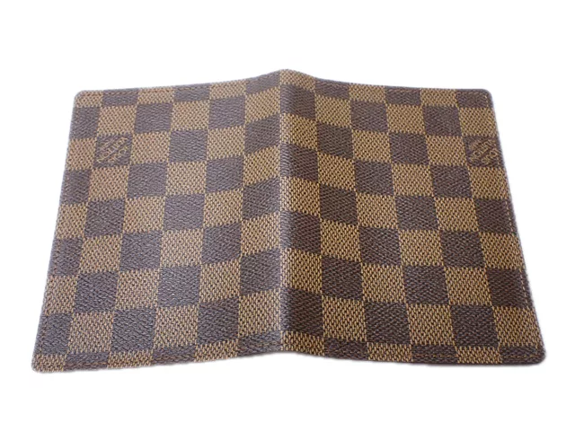 Louis Vuitton Wallets Louis Vuitton Damier Ebene Brown Passport Holder