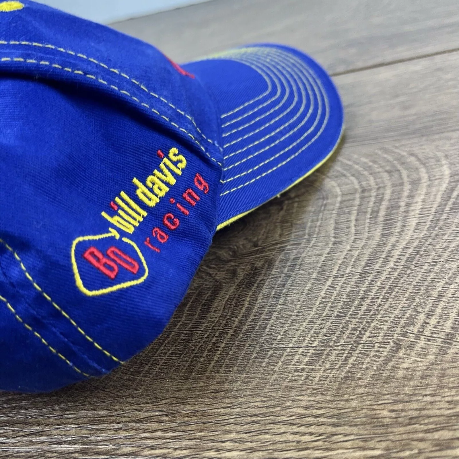 Other Hats Other Bill Davis Racing Hat NASCAR Racing Hat Blue Cap Adjustable