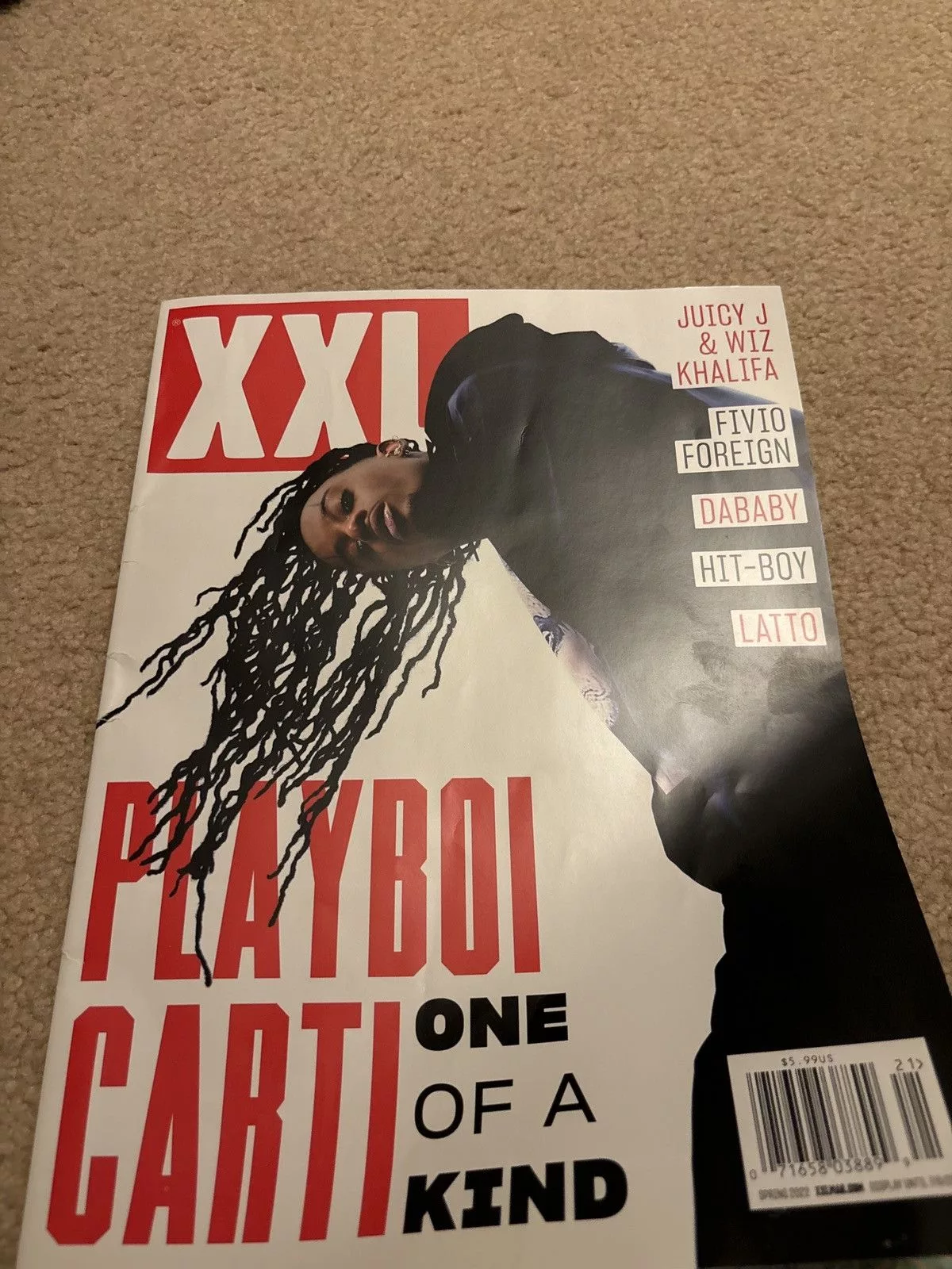 Other Miscellaneous Other Playboi Carti 2022 XXL Magazine (Rare) Red Streetwear