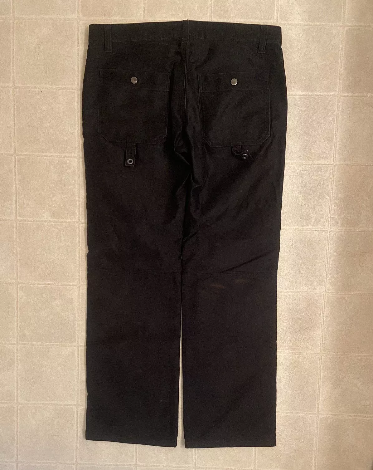 14th Addiction Denim 14th Addiction × Comme Ca Ism × If Six Was Nine Comme Ca Ism Knee Zip Pants Black