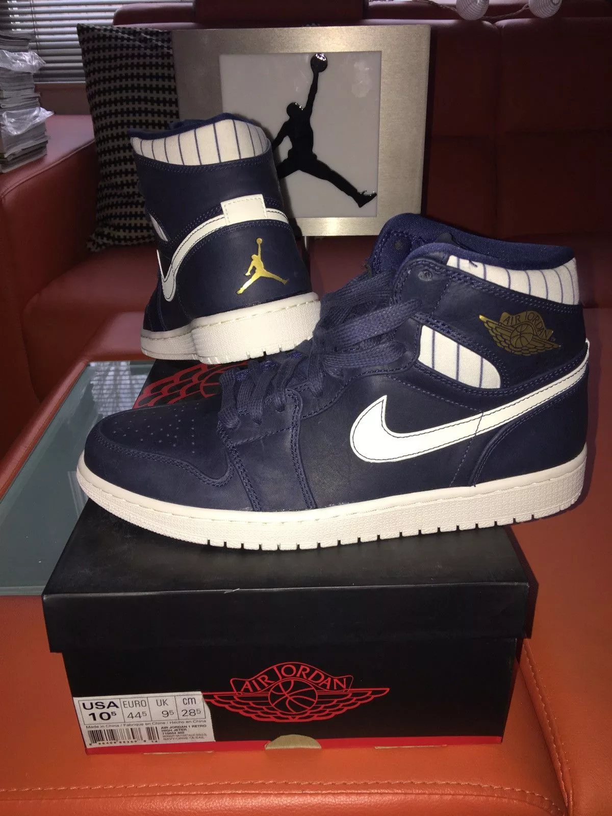 Nike Hi Top Sneakers Nike Air Jordan "Jeter" 1