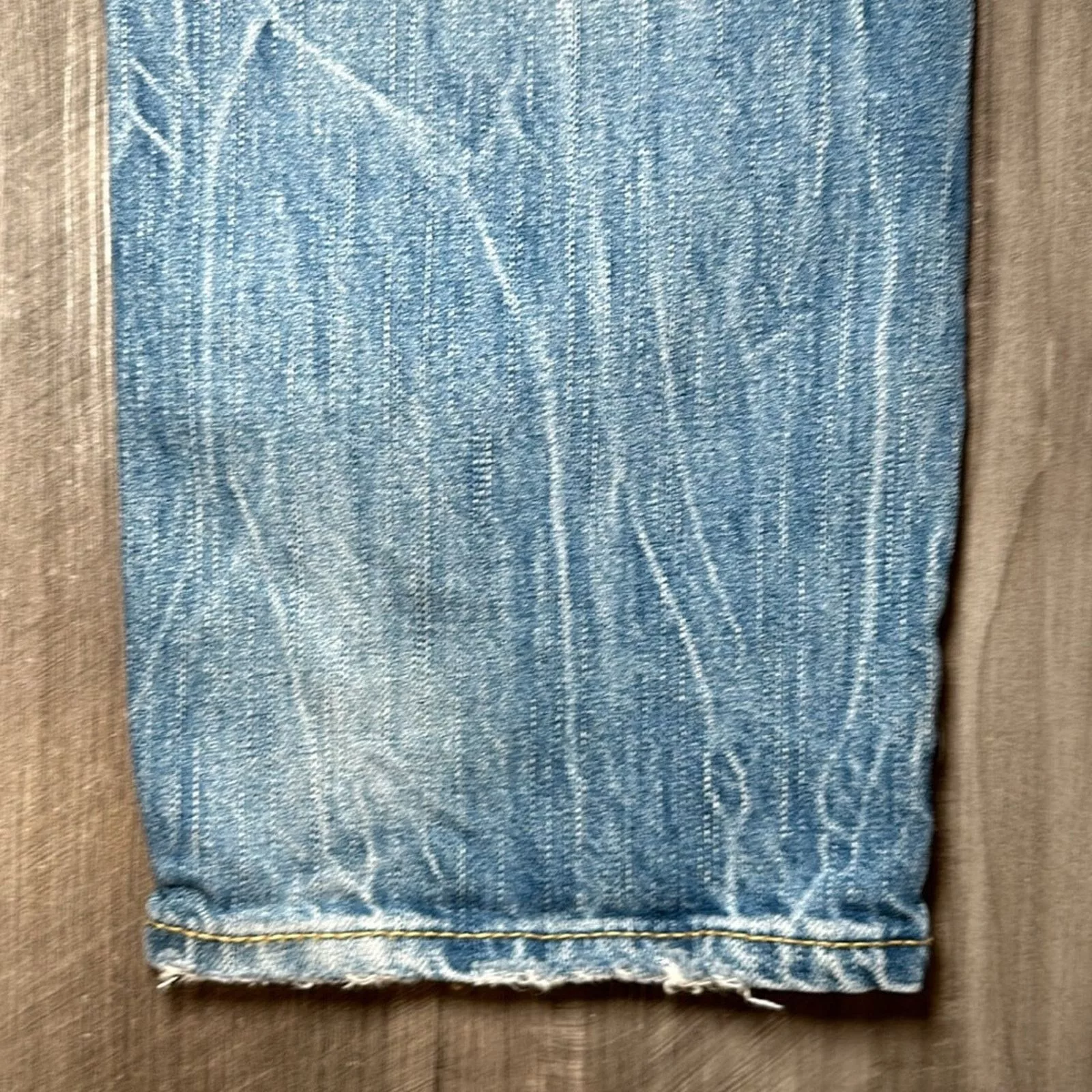American Eagle Outfitters Denim American Eagle Outfitters American Eagle Distressed Slim Straight Jeans - 29x32 Blue