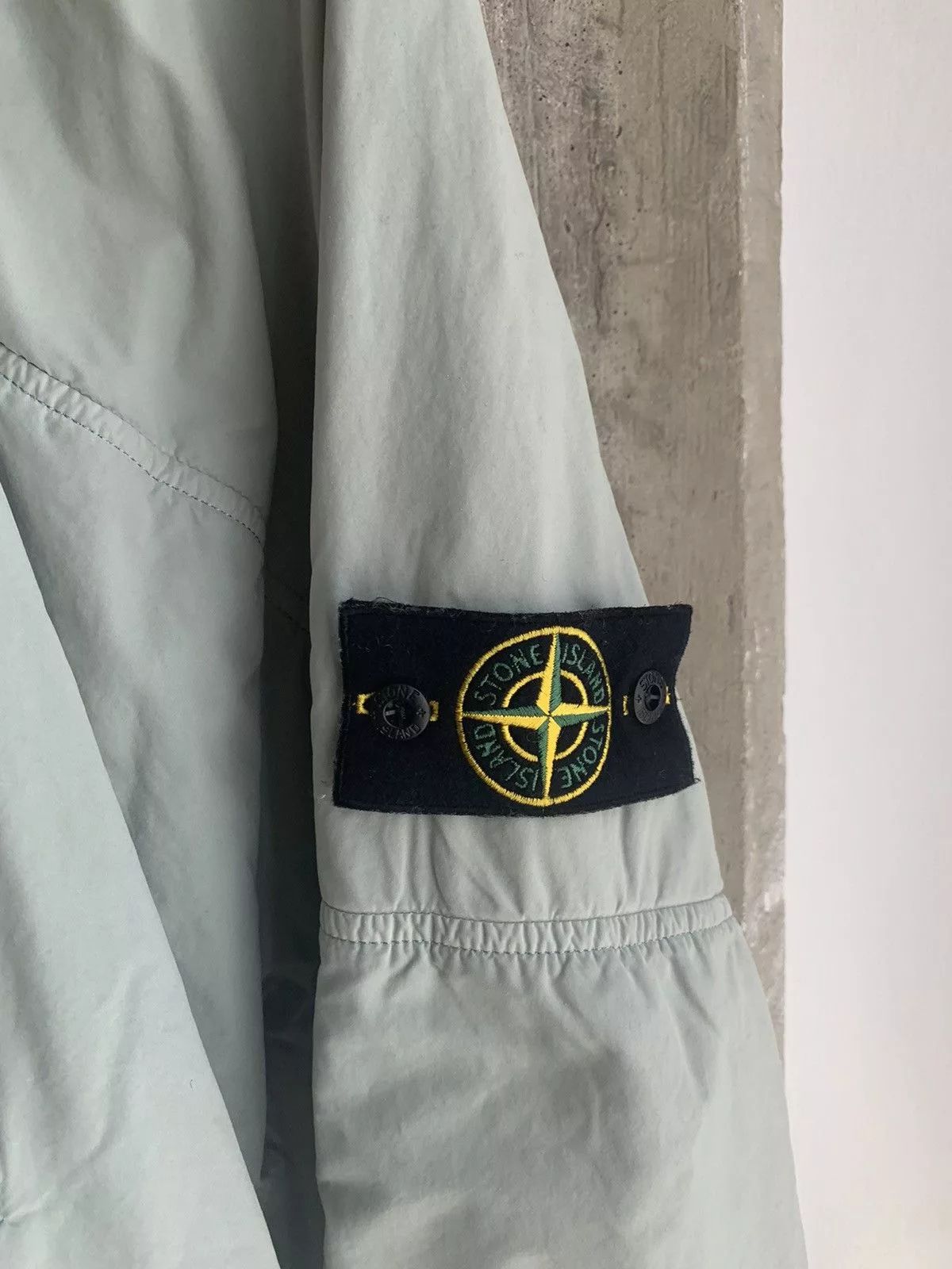 Stone Island Light Jackets Stone Island Anorak Jacket Green