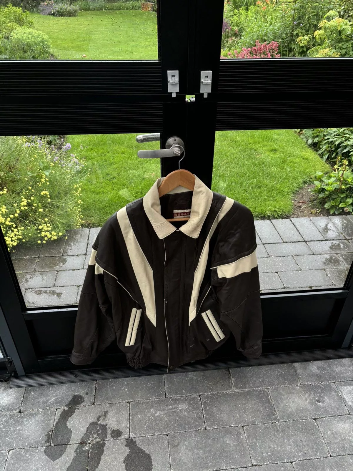 Bugatti Denim Jackets Bugatti × Vintage Bugatti leather jacket Brown