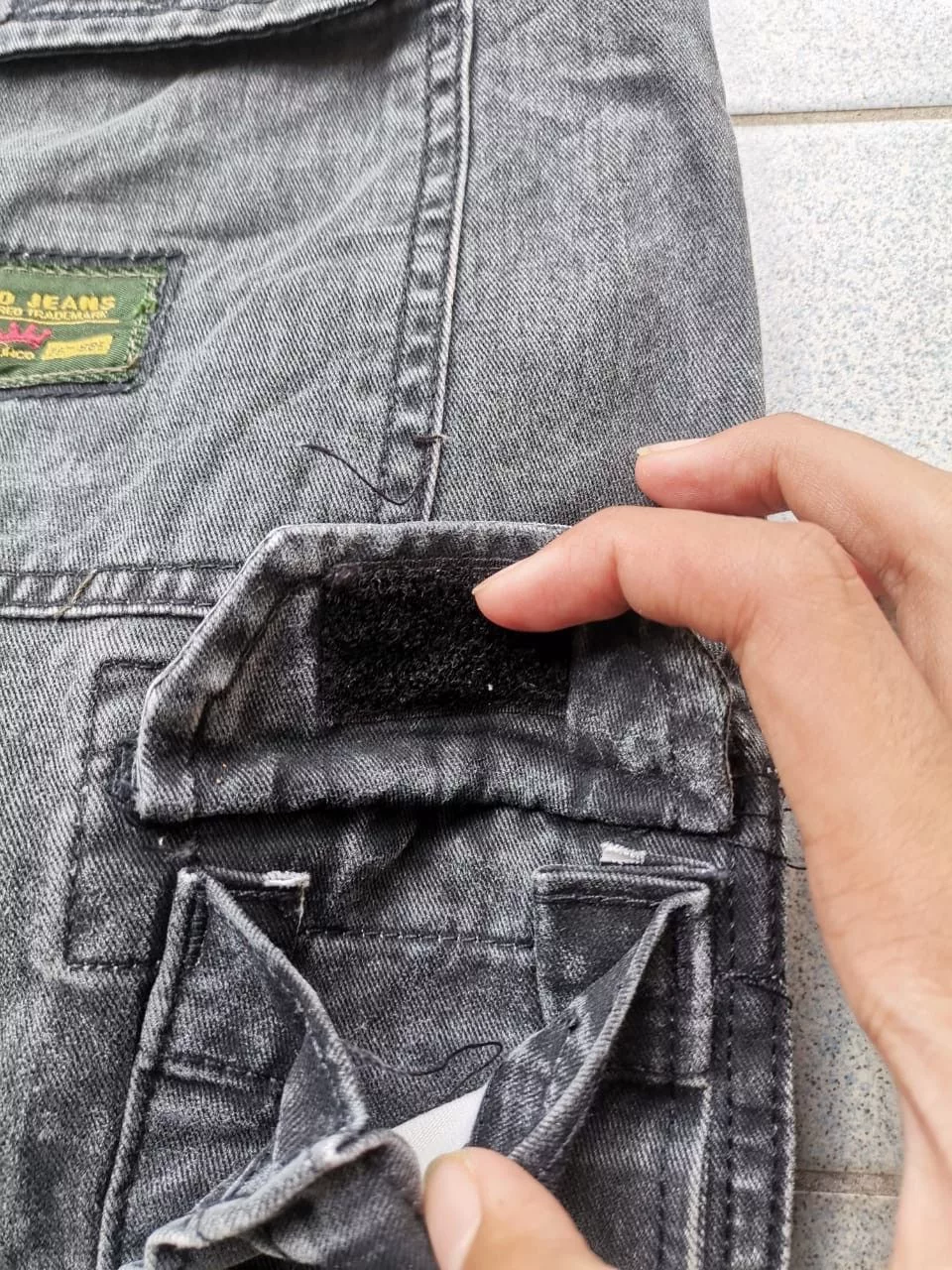 JNCO Shorts VTG JNCO CARGO SHORT MULTIPOCKET Black