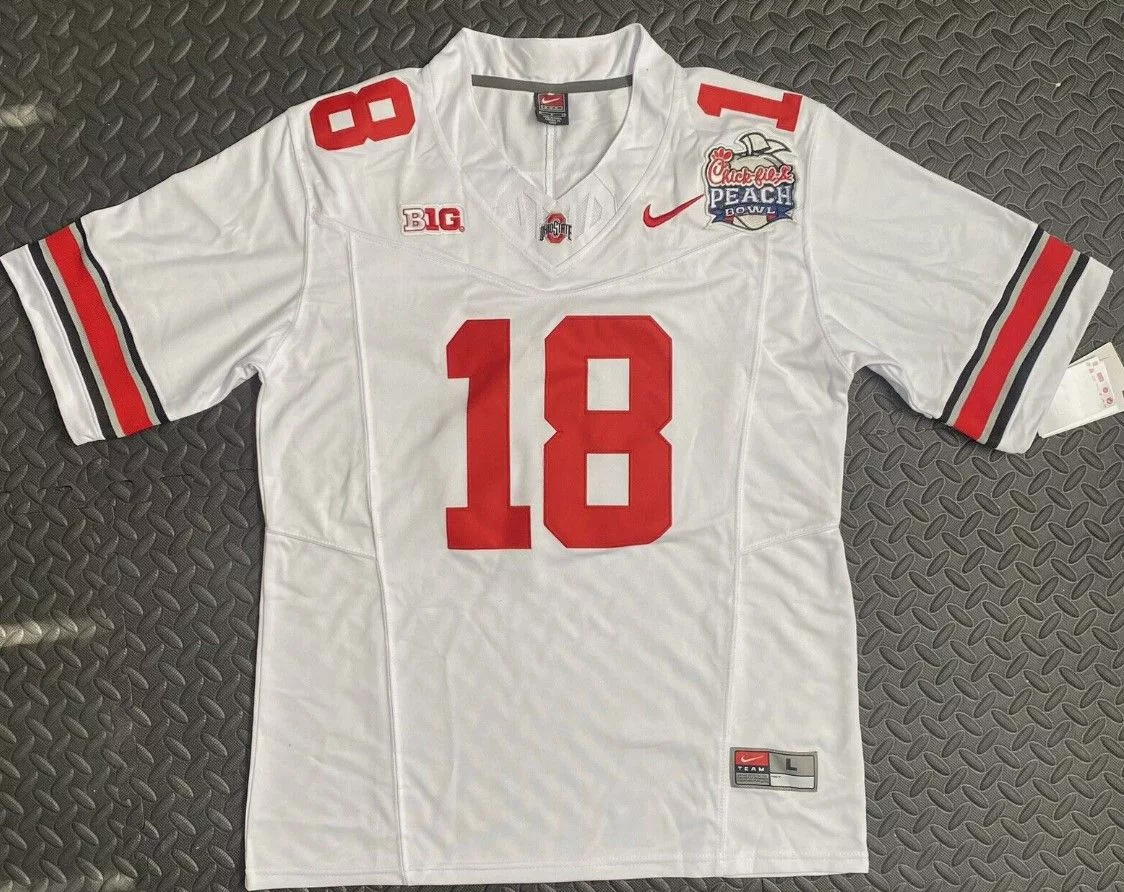 Other Jerseys Other Men’s Ohio State Jersey - Marvin Harrison Jr. - #18 White