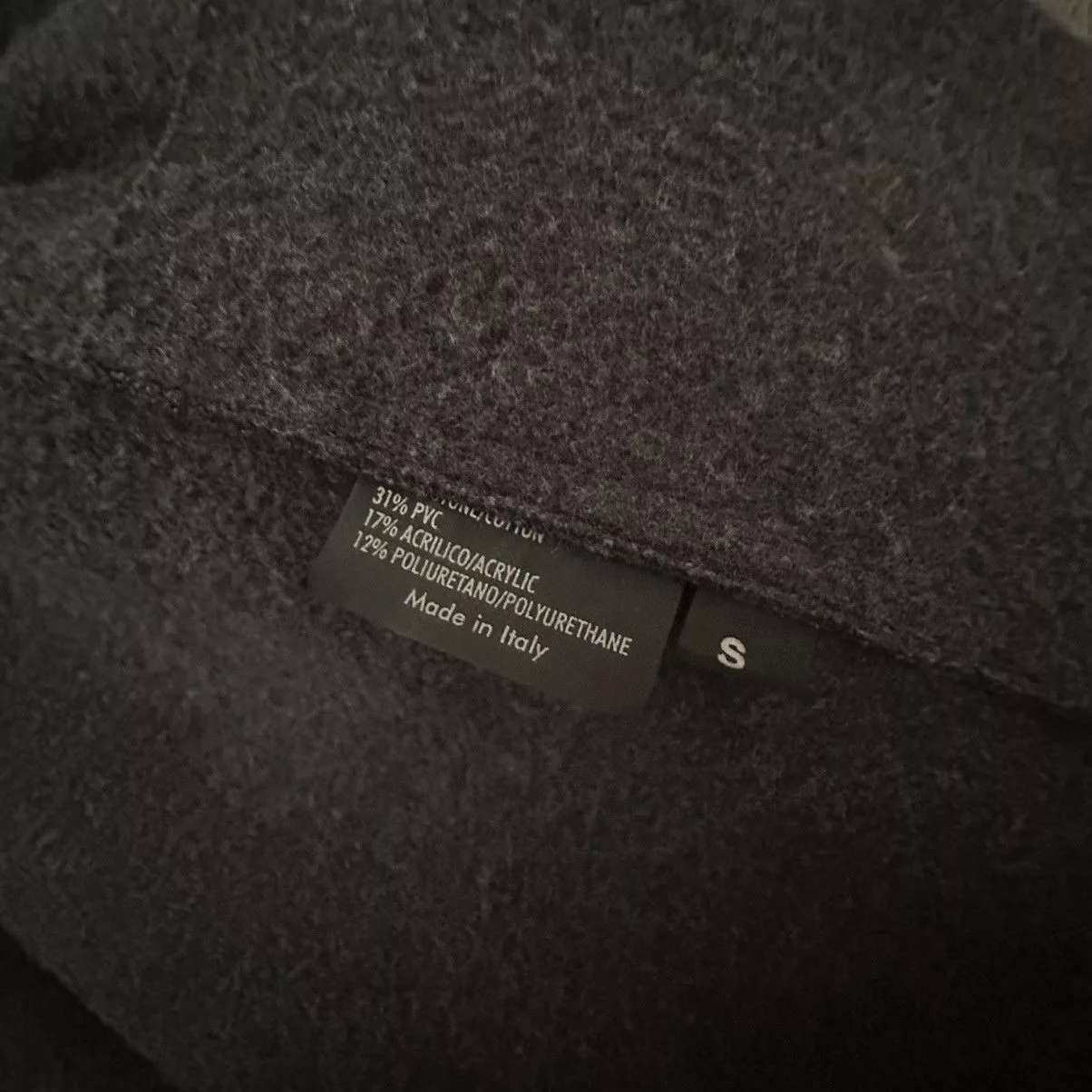 Neil Barrett Light Jackets Archive Neil Barrett Fall 2000 Polyurethane Jacket Vintage Black