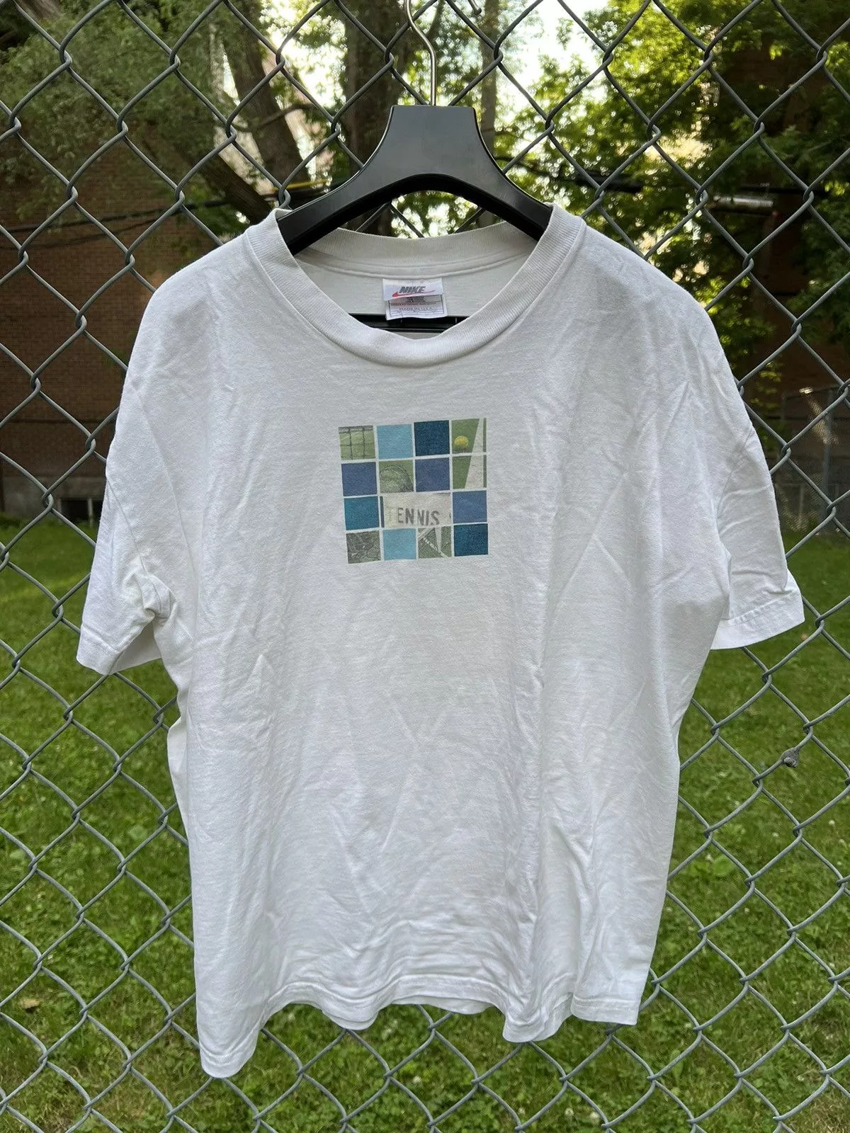 Nike Short Sleeve T Shirts Nike × Vintage Vintage Nike Tennis T-Shirt White