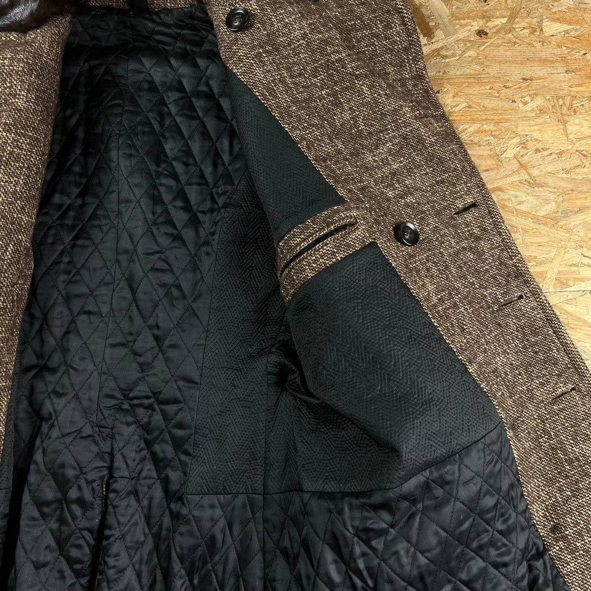 Burberry Prorsum Heavy Coats BURBERRY PRORSUM FALL 2011 CHRISTOPHER BAILEY TRENCH COAT Brown